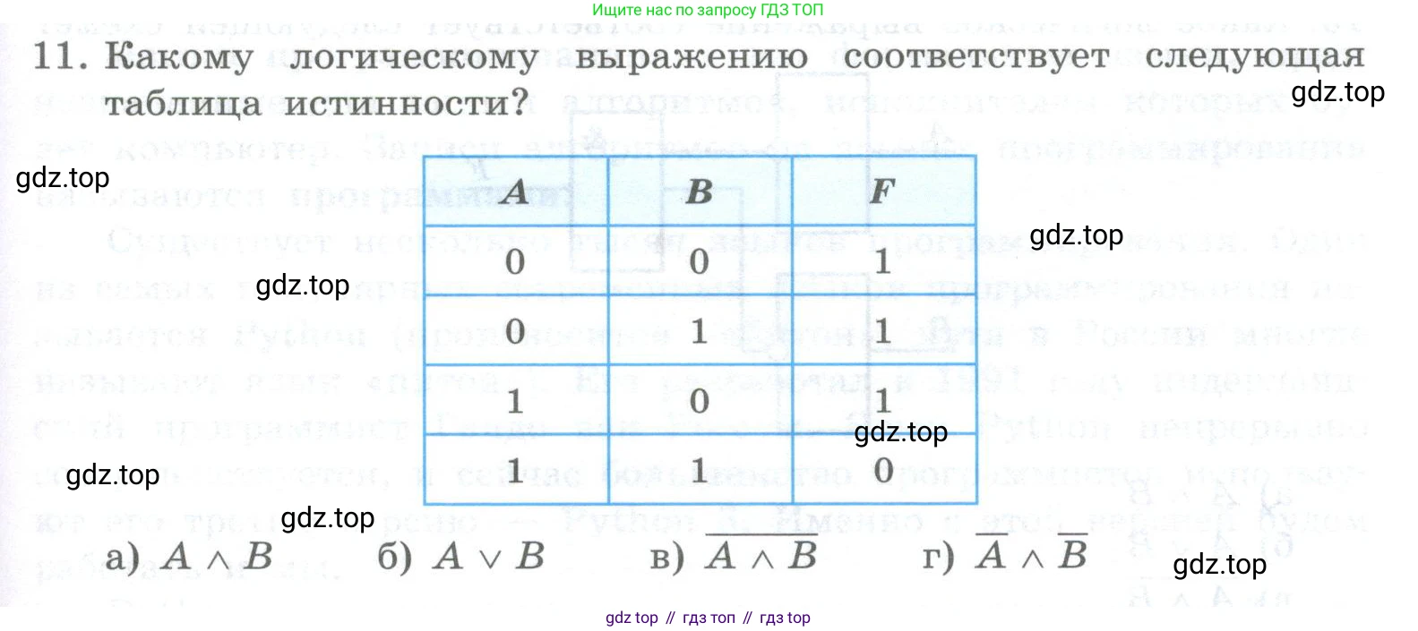 ГДЗ Информатика, 8 класс Учебник, авторы: Босова Людмила Леонидовна, Босова Анна Юрьевна, Аквилянов Никита Александрович, издательство Просвещение, Москва, 2024, страница 97, номер 11, Условие