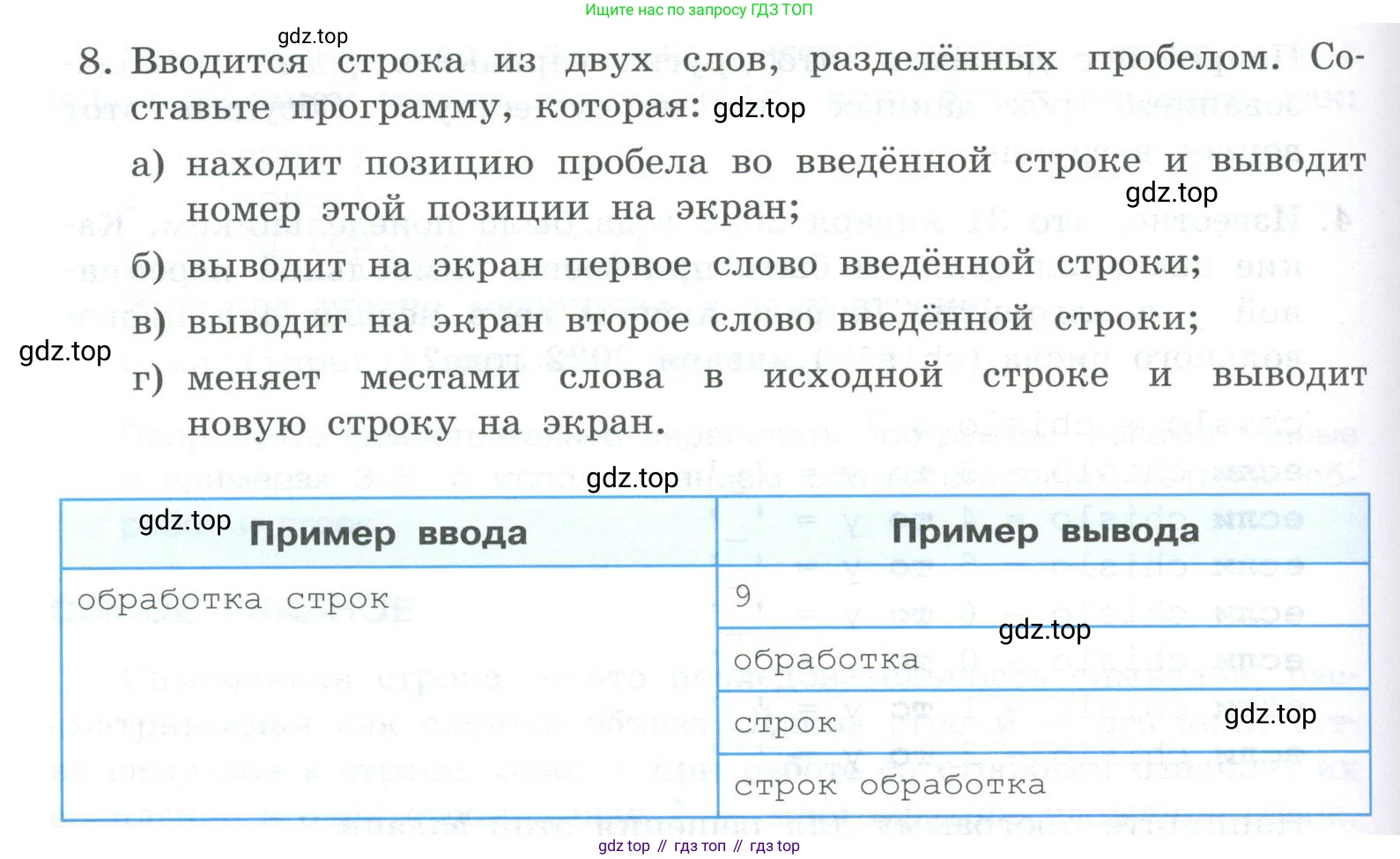 ГДЗ Информатика, 8 класс Учебник, авторы: Босова Людмила Леонидовна, Босова Анна Юрьевна, Аквилянов Никита Александрович, издательство Просвещение, Москва, 2024, страница 194, номер 8, Условие