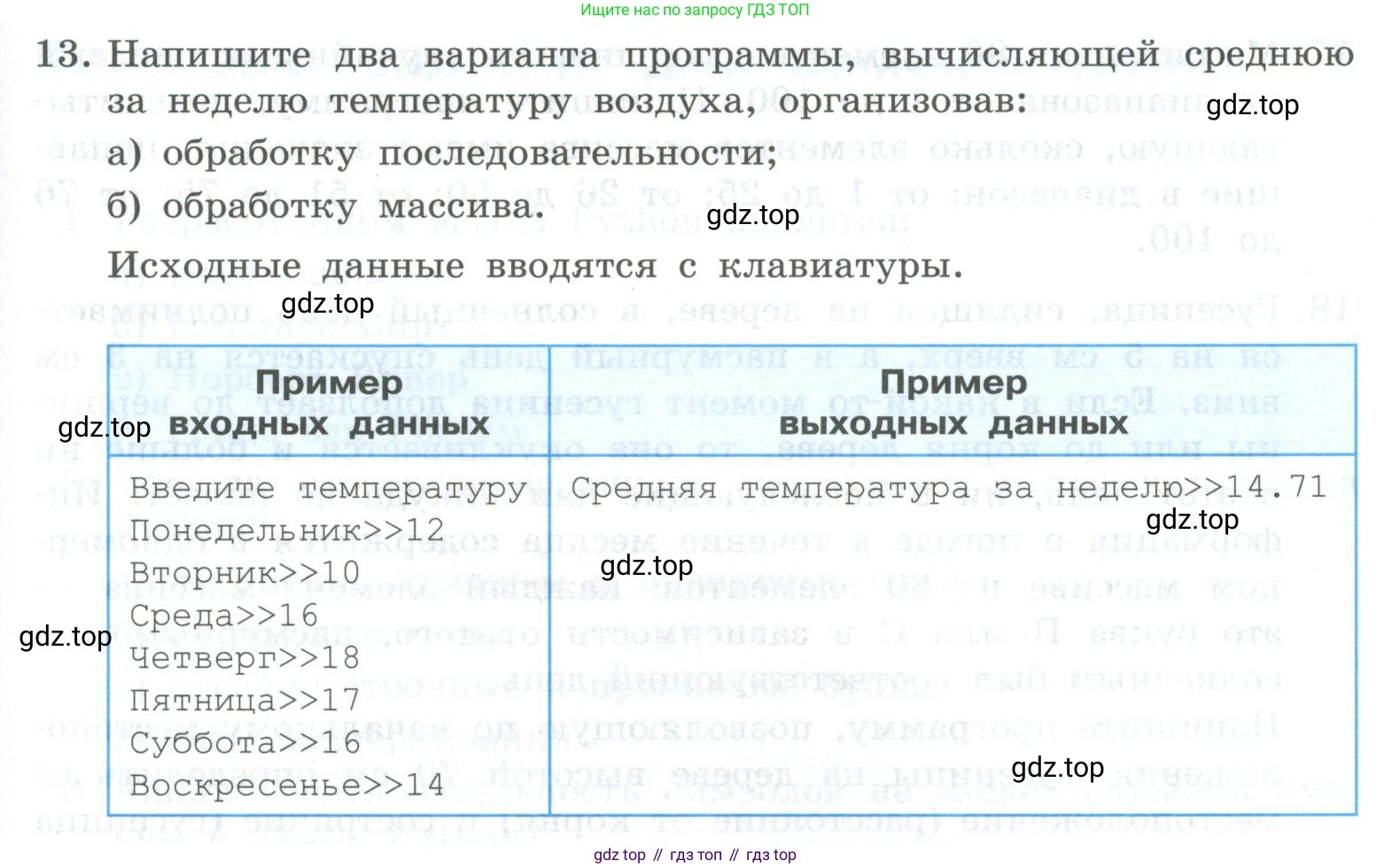 ГДЗ Информатика, 8 класс Учебник, авторы: Босова Людмила Леонидовна, Босова Анна Юрьевна, Аквилянов Никита Александрович, издательство Просвещение, Москва, 2024, страница 213, номер 13, Условие