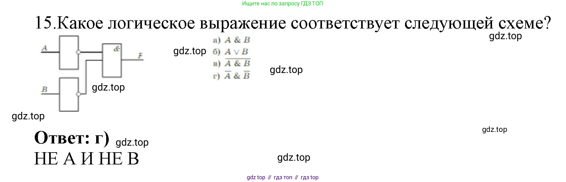 ГДЗ Информатика, 8 класс Учебник, авторы: Босова Людмила Леонидовна, Босова Анна Юрьевна, Аквилянов Никита Александрович, издательство Просвещение, Москва, 2024, страница 98, номер 15, Решение
