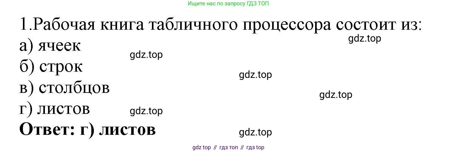 ГДЗ Информатика, 8 класс Учебник, авторы: Босова Людмила Леонидовна, Босова Анна Юрьевна, Аквилянов Никита Александрович, издательство Просвещение, Москва, 2024, страница 257, номер 1, Решение