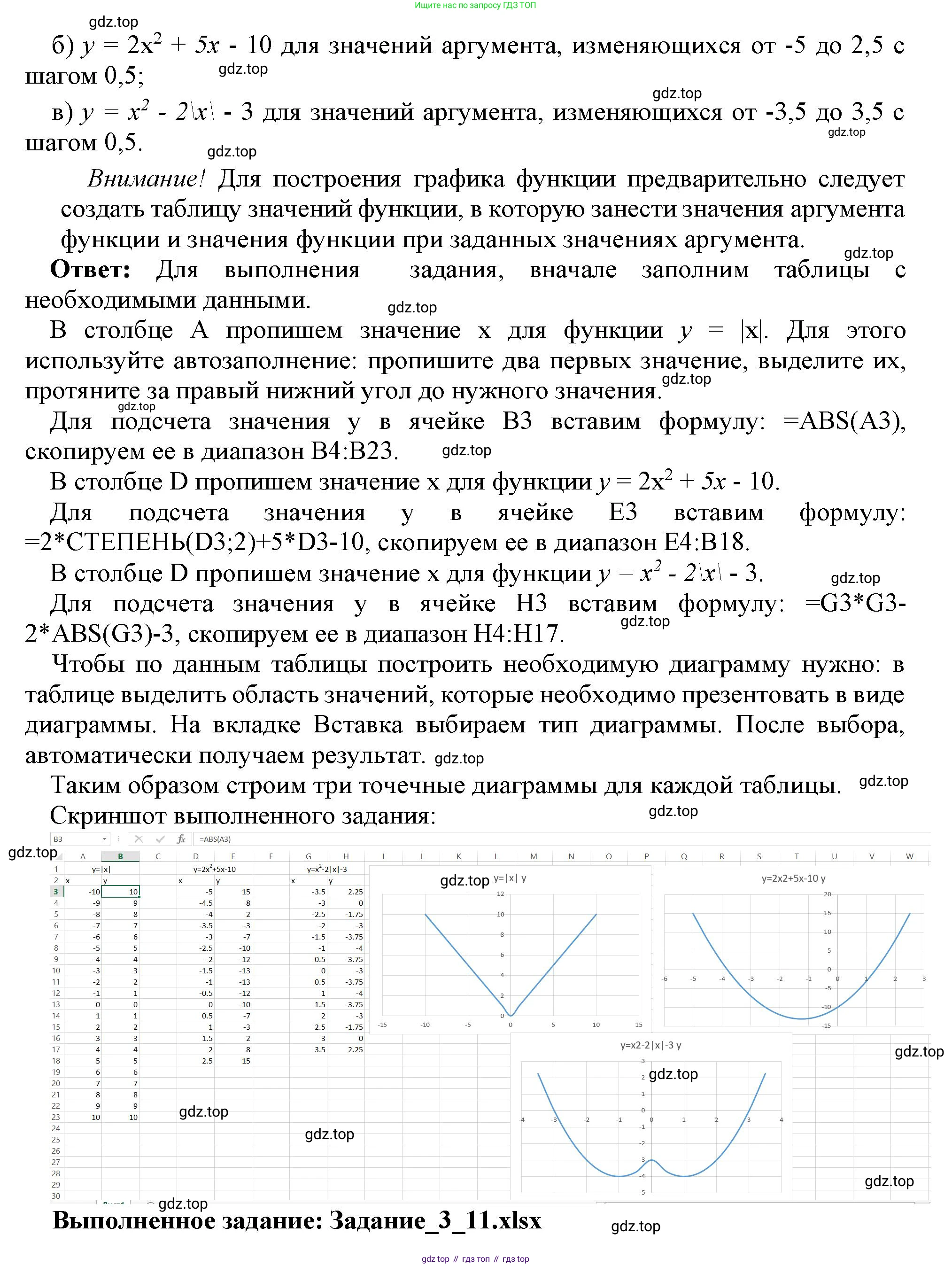 ГДЗ Информатика, 8 класс Учебник, авторы: Босова Людмила Леонидовна, Босова Анна Юрьевна, Аквилянов Никита Александрович, издательство Просвещение, Москва, 2024, страница 256, номер 11, Решение (продолжение 2)