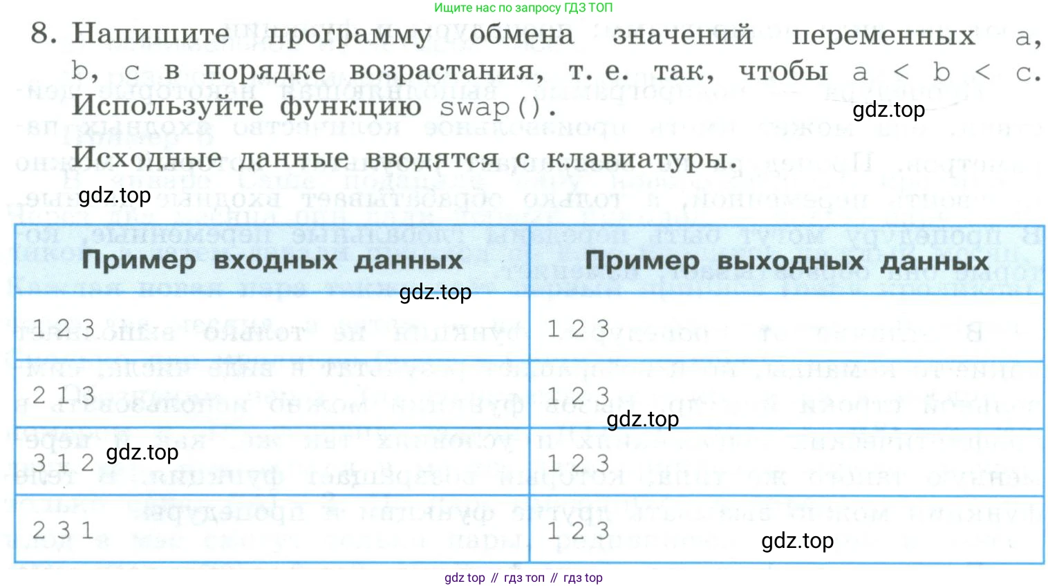 Информатика, 9 класс Учебник, авторы: Босова Людмила Леонидовна, Босова Анна Юрьевна, издательство Просвещение, Москва, 2023, страница 38, номер 8, Условие