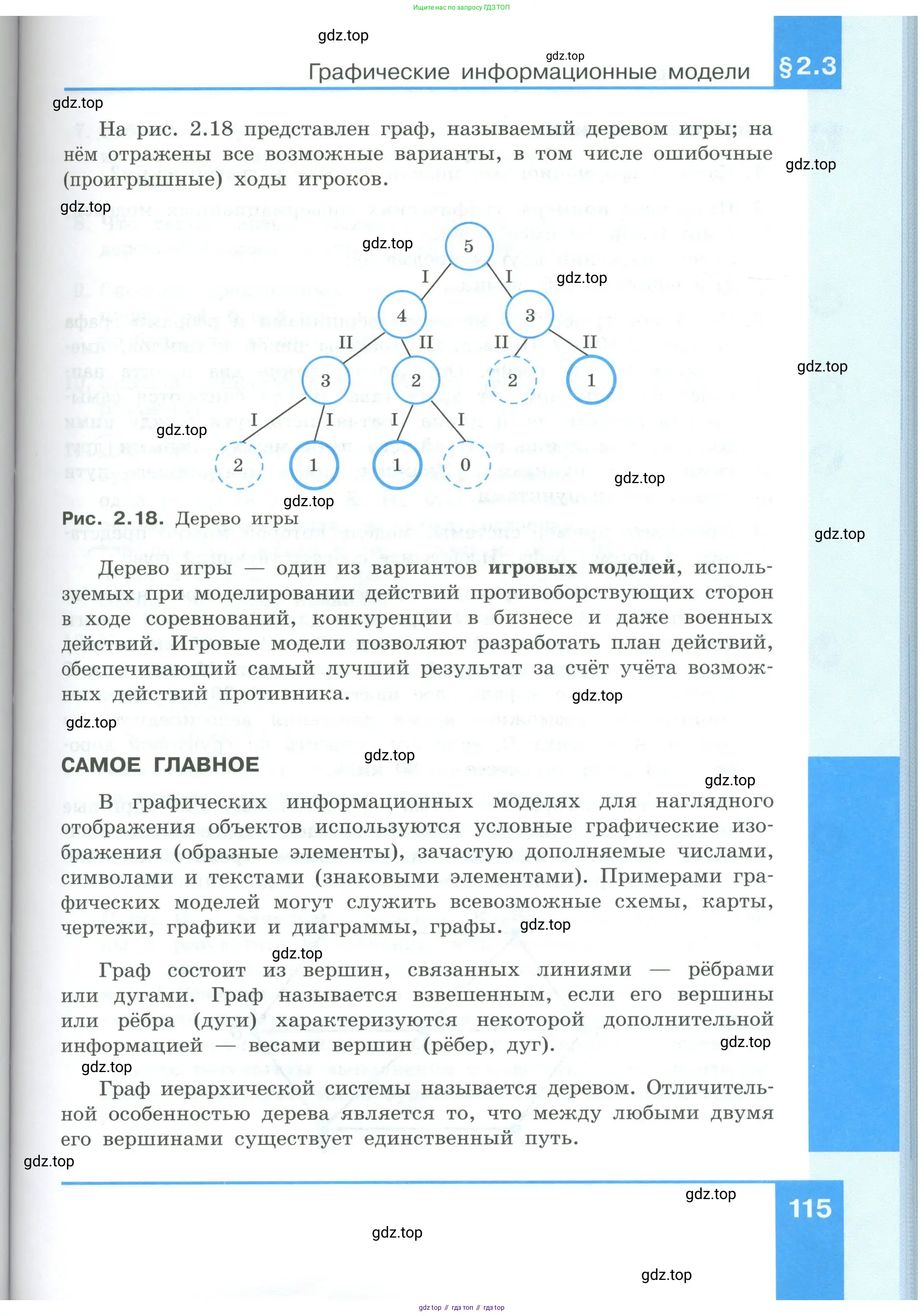 Информатика, 9 класс Учебник, авторы: Босова Людмила Леонидовна, Босова Анна Юрьевна, издательство Просвещение, Москва, 2023, страница 115
