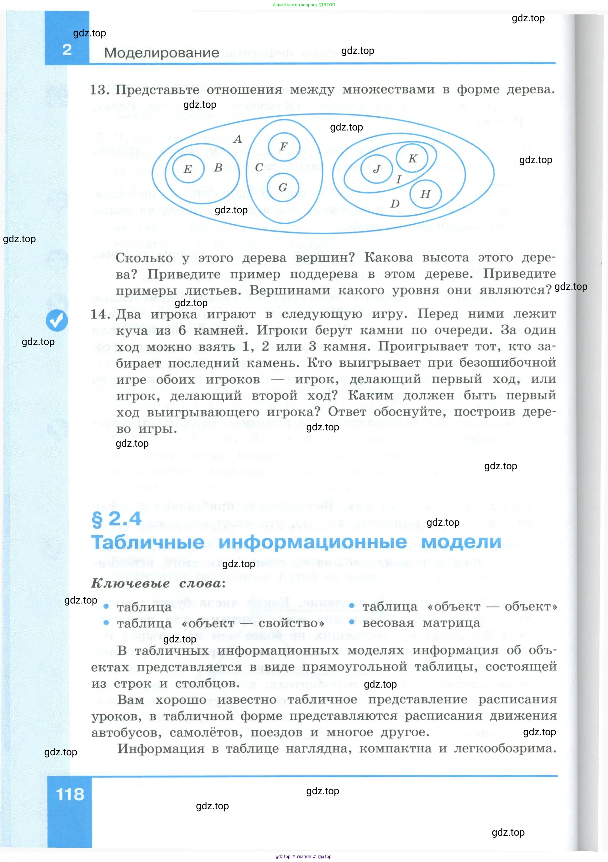 Информатика, 9 класс Учебник, авторы: Босова Людмила Леонидовна, Босова Анна Юрьевна, издательство Просвещение, Москва, 2023, страница 118