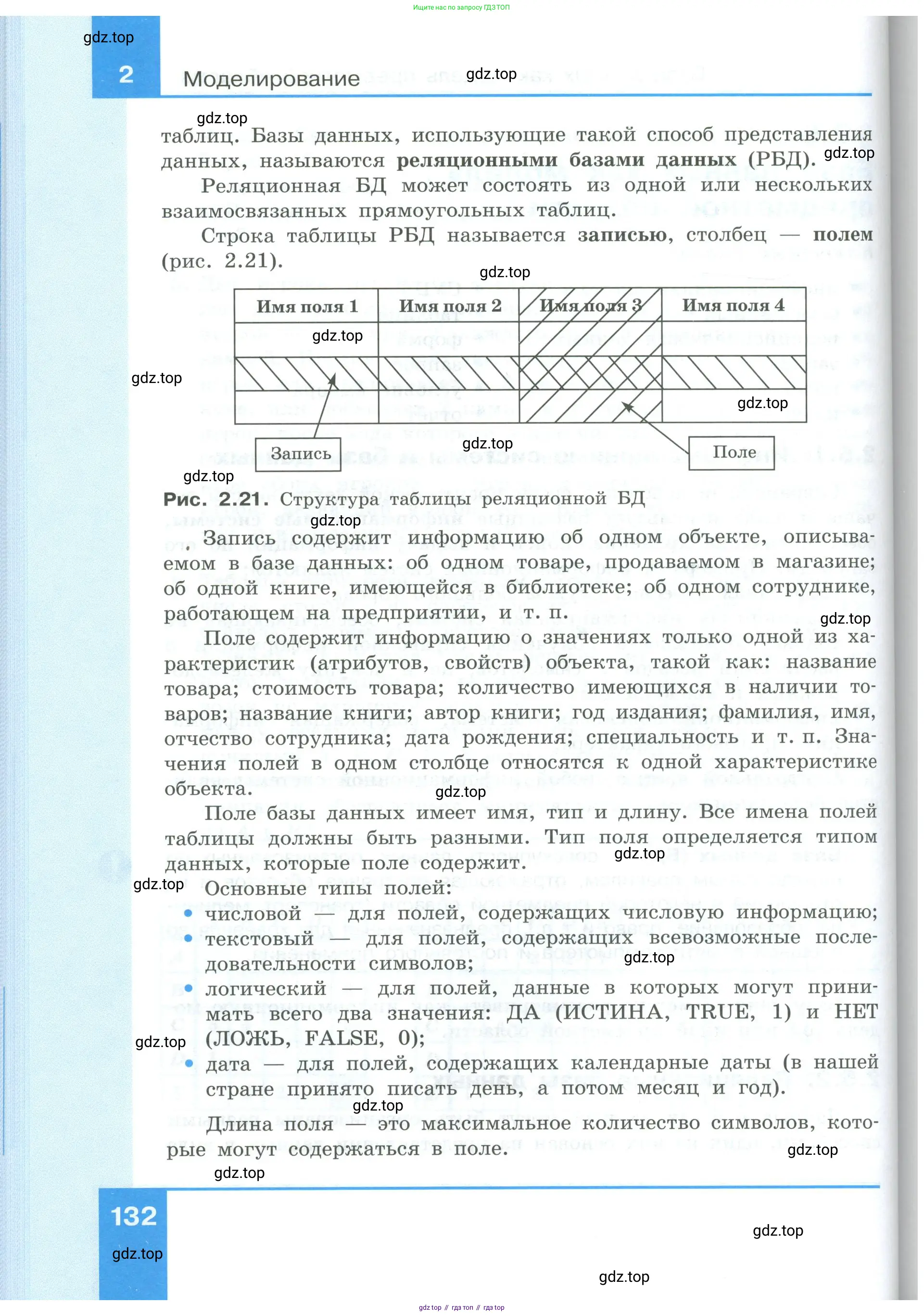 Информатика, 9 класс Учебник, авторы: Босова Людмила Леонидовна, Босова Анна Юрьевна, издательство Просвещение, Москва, 2023, страница 132