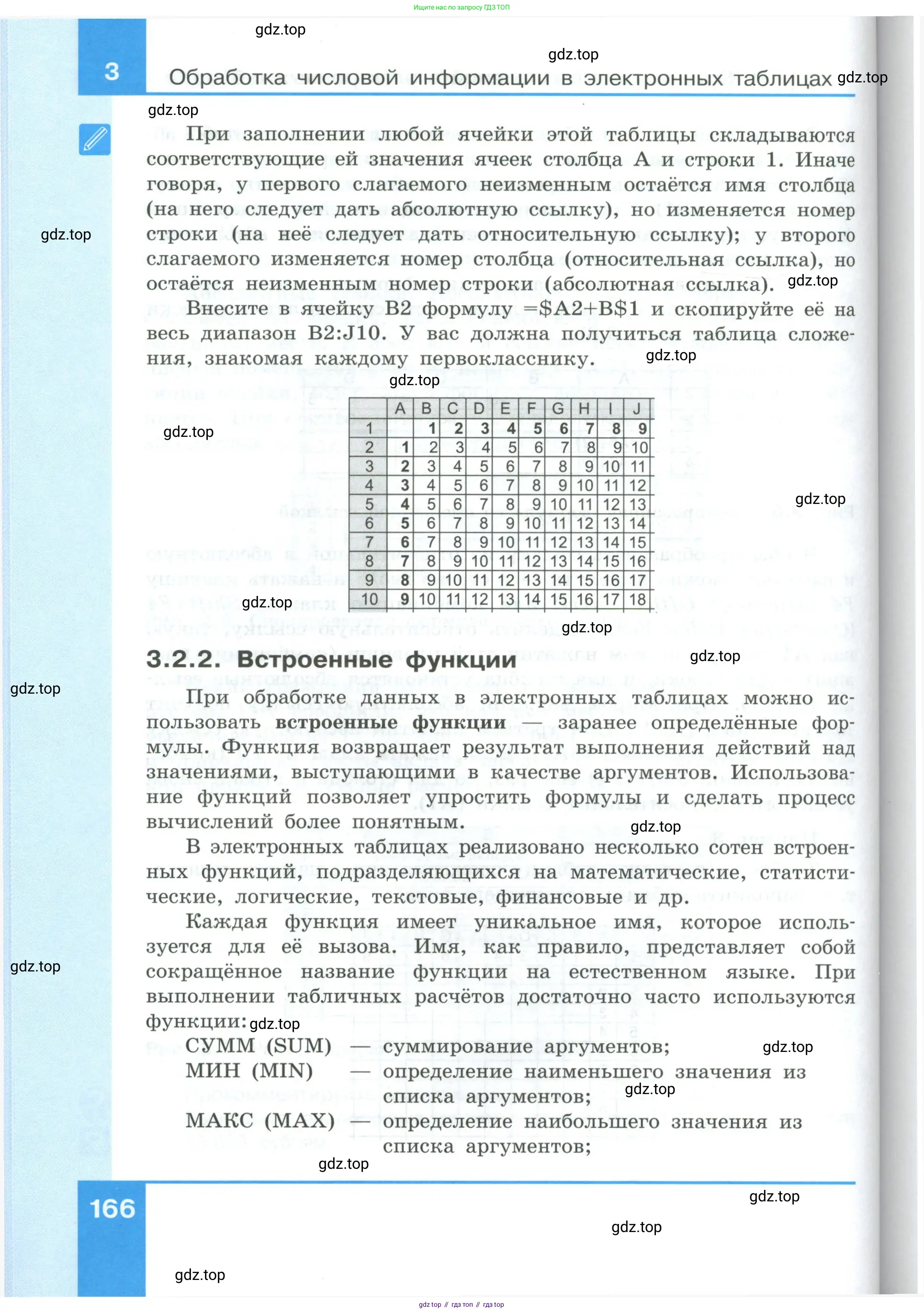 Информатика, 9 класс Учебник, авторы: Босова Людмила Леонидовна, Босова Анна Юрьевна, издательство Просвещение, Москва, 2023, страница 166