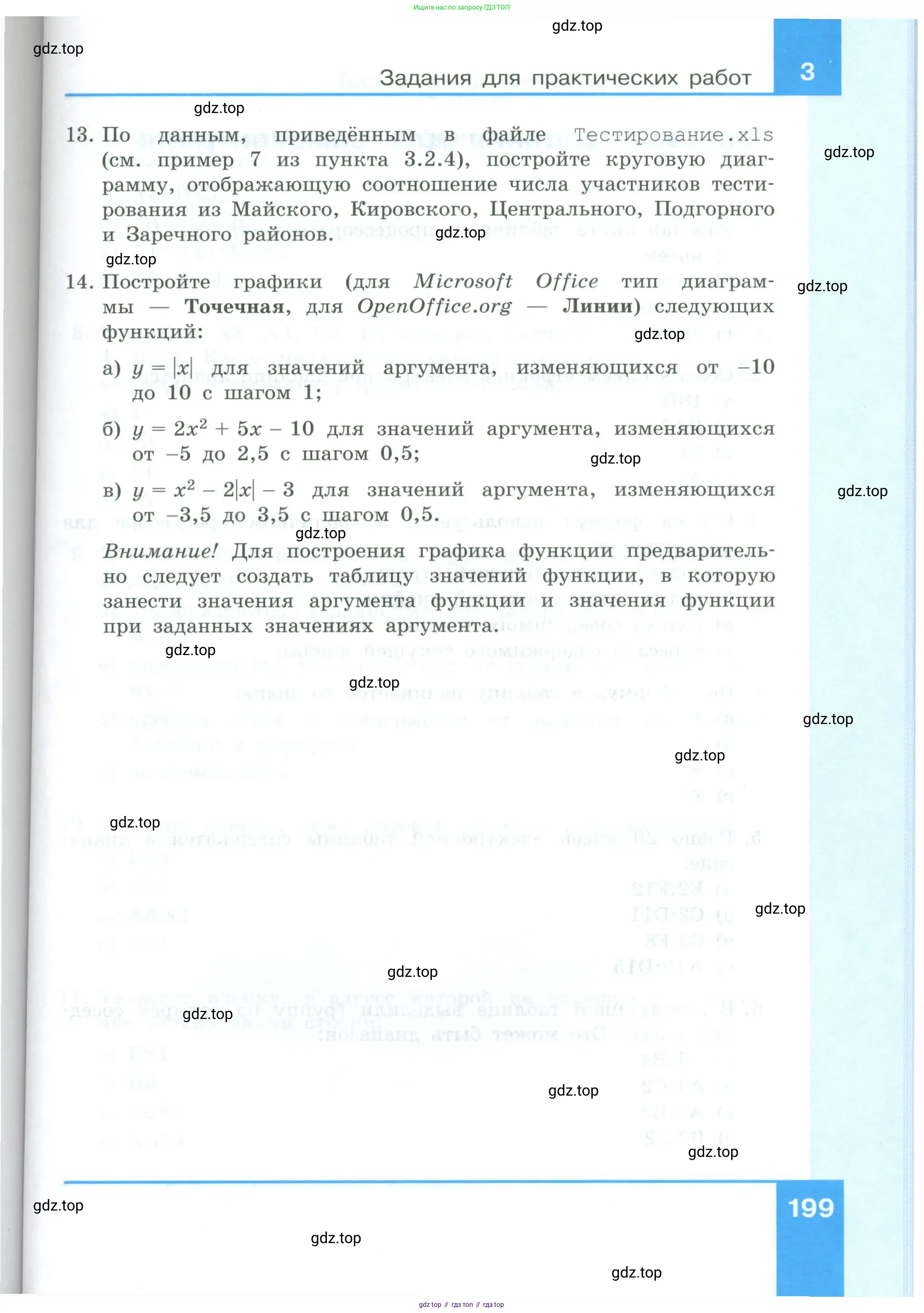 Информатика, 9 класс Учебник, авторы: Босова Людмила Леонидовна, Босова Анна Юрьевна, издательство Просвещение, Москва, 2023, страница 199