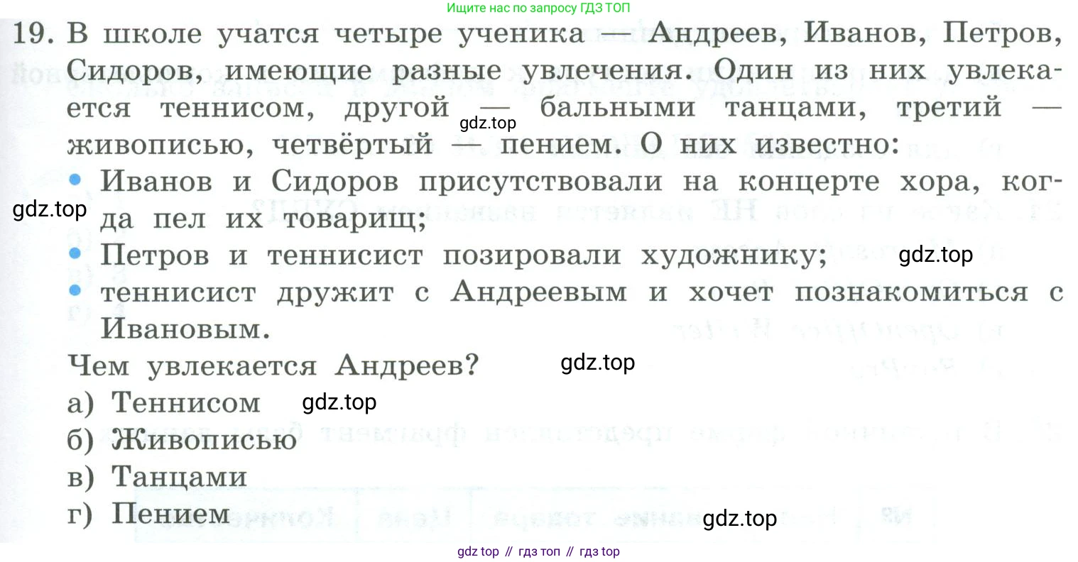 Информатика, 9 класс Учебник, авторы: Босова Людмила Леонидовна, Босова Анна Юрьевна, издательство Просвещение, Москва, 2023, страница 149, номер 19, Условие