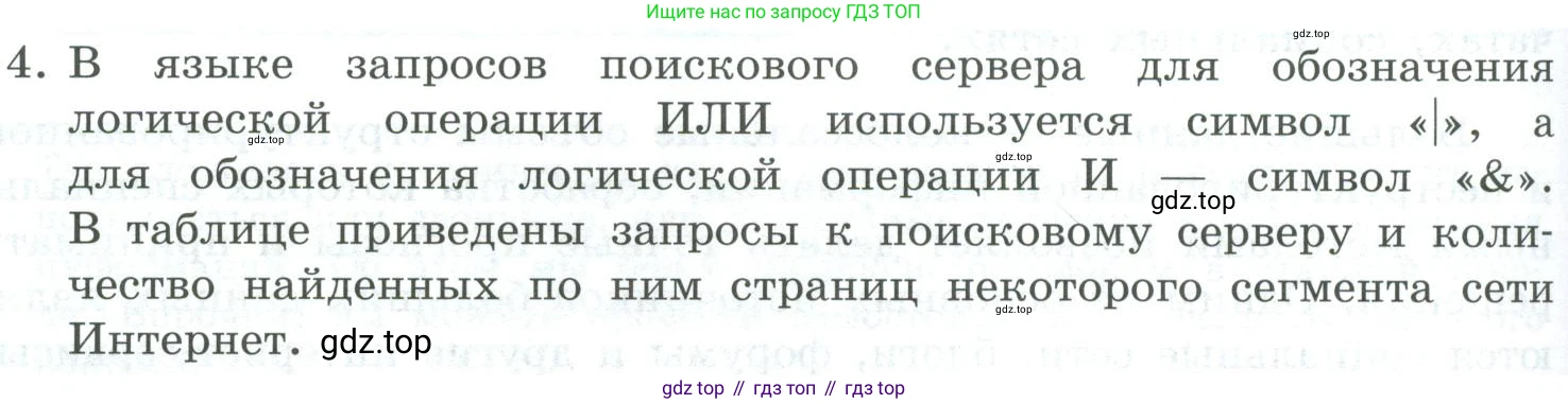 Информатика, 9 класс Учебник, авторы: Босова Людмила Леонидовна, Босова Анна Юрьевна, издательство Просвещение, Москва, 2023, страница 234, номер 4, Условие