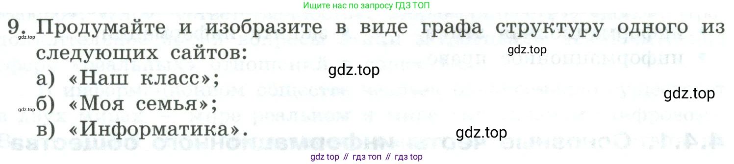 Информатика, 9 класс Учебник, авторы: Босова Людмила Леонидовна, Босова Анна Юрьевна, издательство Просвещение, Москва, 2023, страница 247, номер 9, Условие