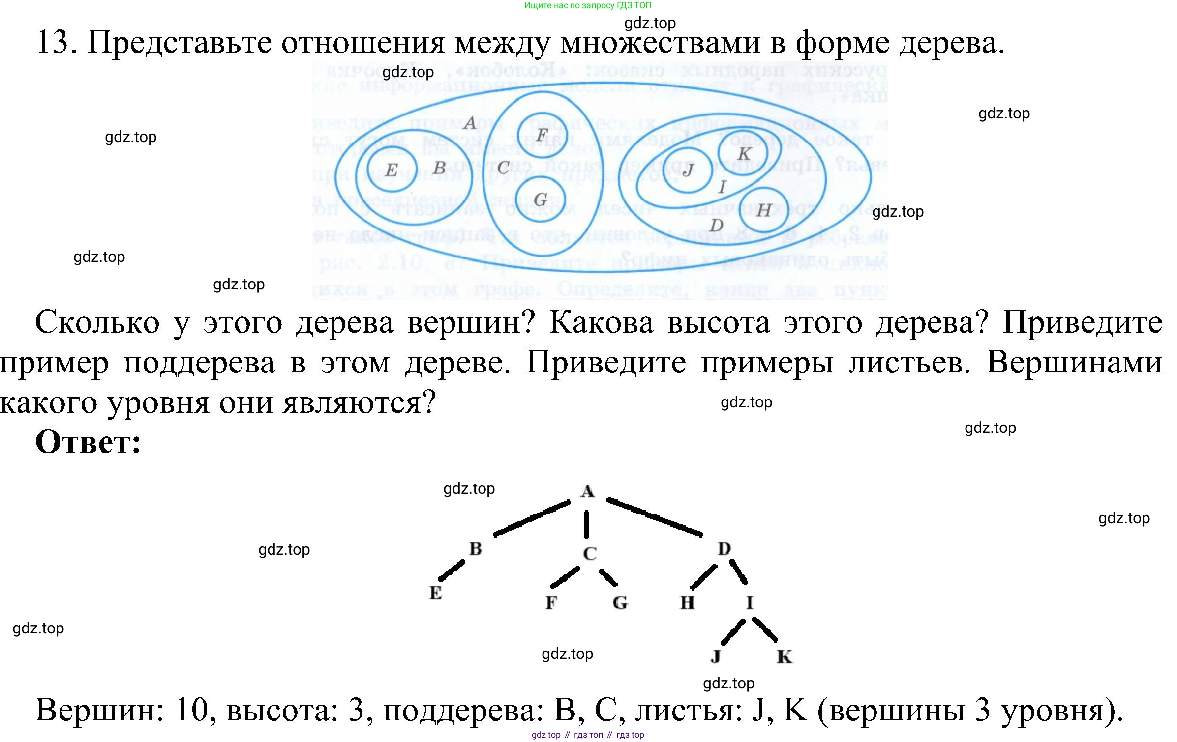 Информатика, 9 класс Учебник, авторы: Босова Людмила Леонидовна, Босова Анна Юрьевна, издательство Просвещение, Москва, 2023, страница 118, номер 13, Решение
