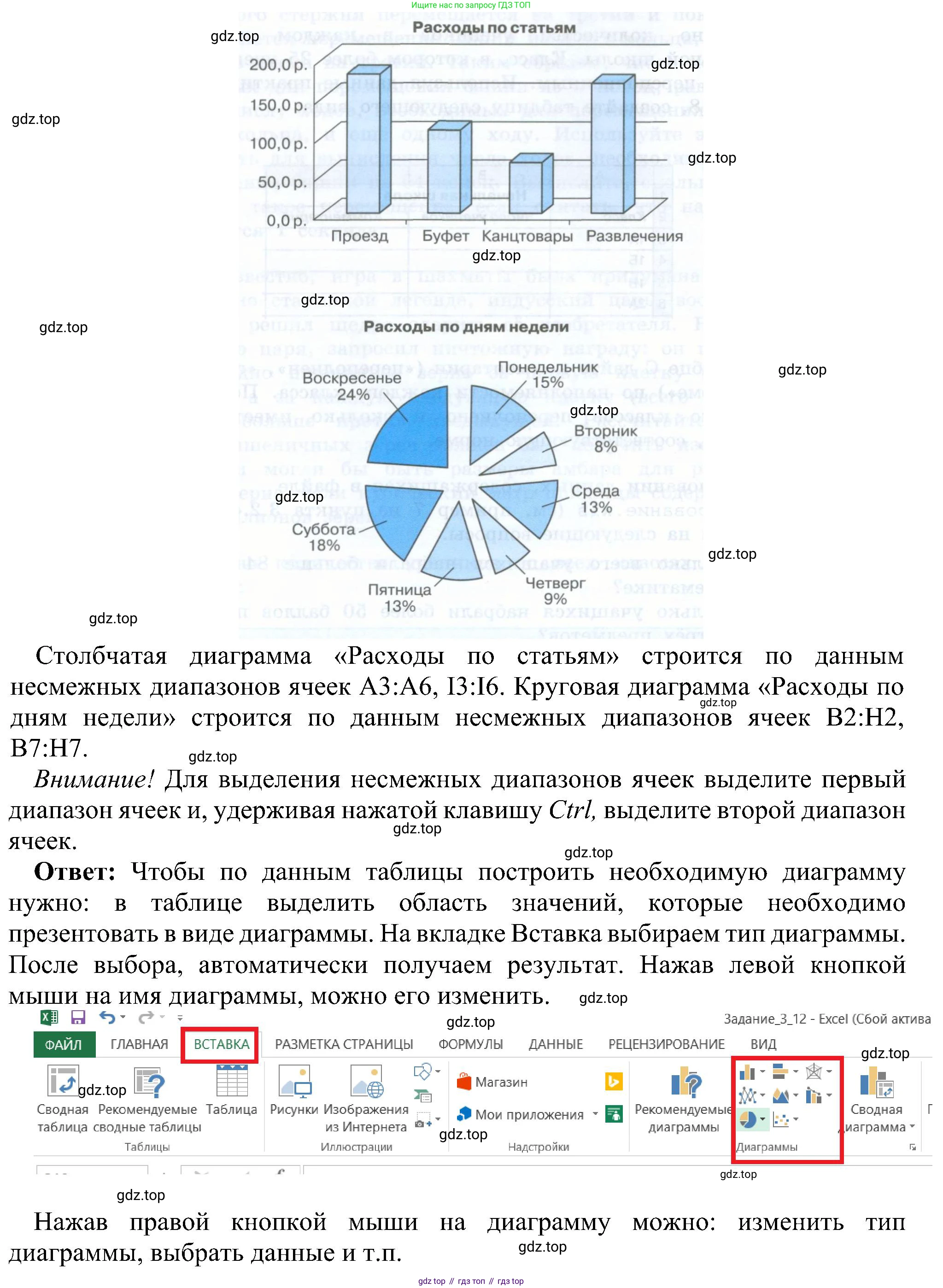 Информатика, 9 класс Учебник, авторы: Босова Людмила Леонидовна, Босова Анна Юрьевна, издательство Просвещение, Москва, 2023, страница 198, номер 12, Решение (продолжение 2)