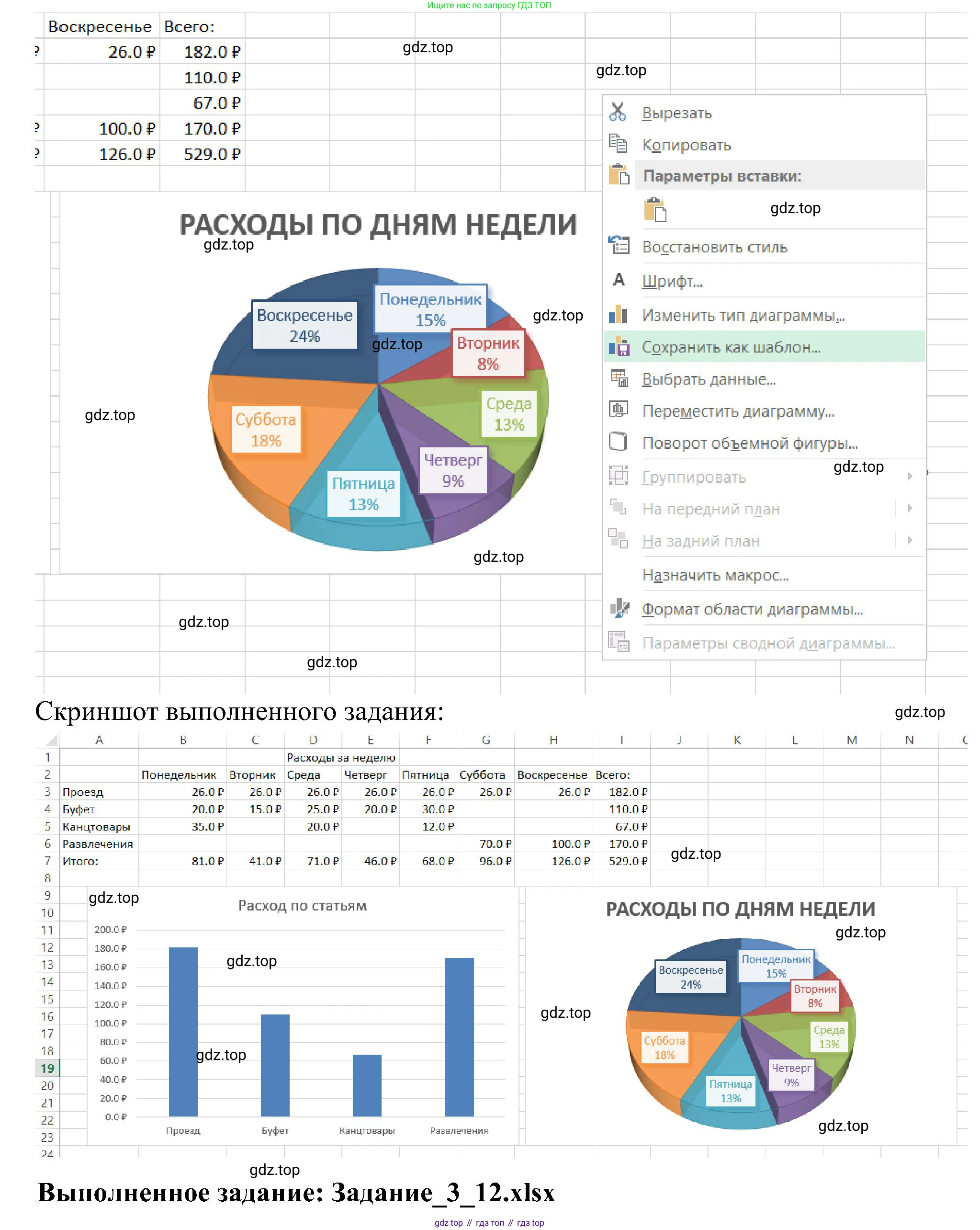 Информатика, 9 класс Учебник, авторы: Босова Людмила Леонидовна, Босова Анна Юрьевна, издательство Просвещение, Москва, 2023, страница 198, номер 12, Решение (продолжение 3)