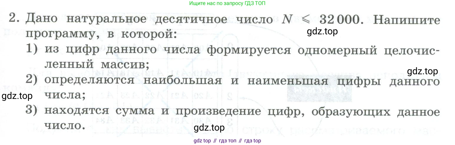 ГДЗ Информатика, 9 класс Учебник, авторы: Босова Людмила Леонидовна, Босова Анна Юрьевна, Аквилянов Никита Александрович, издательство Просвещение, Москва, 2024, страница 41, номер 2, Условие