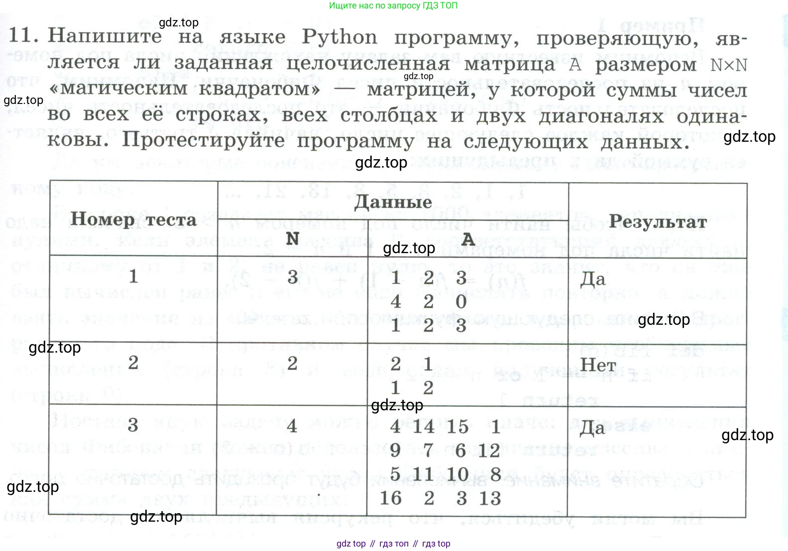 ГДЗ Информатика, 9 класс Учебник, авторы: Босова Людмила Леонидовна, Босова Анна Юрьевна, Аквилянов Никита Александрович, издательство Просвещение, Москва, 2024, страница 51, номер 11, Условие