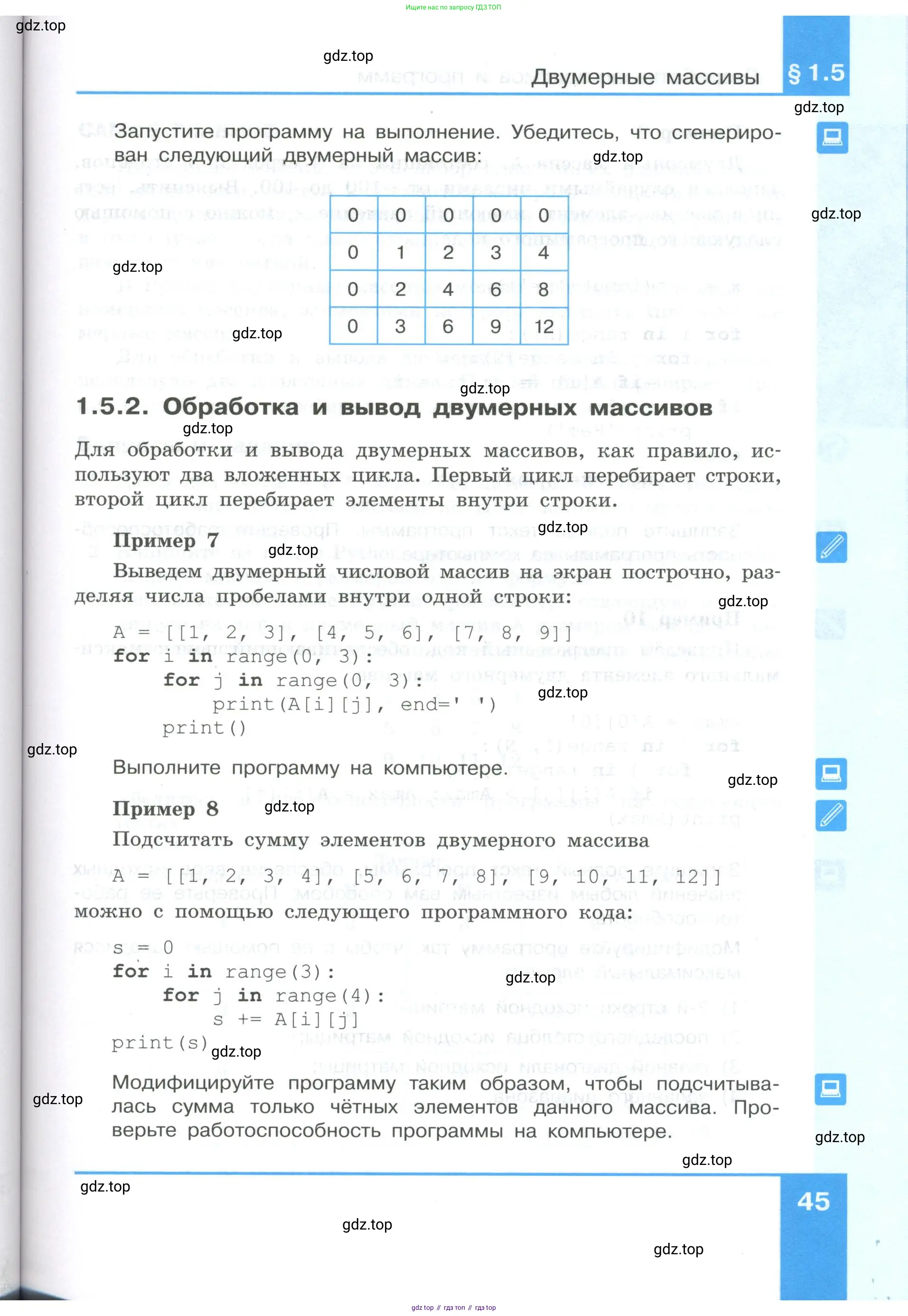 Информатика, 9 класс Учебник, авторы: Босова Людмила Леонидовна, Босова Анна Юрьевна, Аквилянов Никита Александрович, издательство Просвещение, Москва, 2024, страница 45