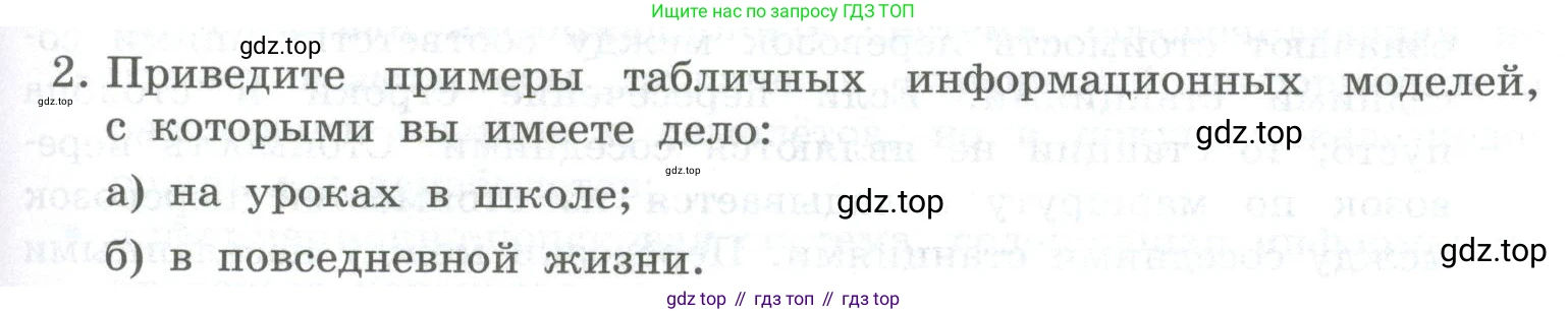 ГДЗ Информатика, 9 класс Учебник, авторы: Босова Людмила Леонидовна, Босова Анна Юрьевна, Аквилянов Никита Александрович, издательство Просвещение, Москва, 2024, страница 121, номер 2, Условие