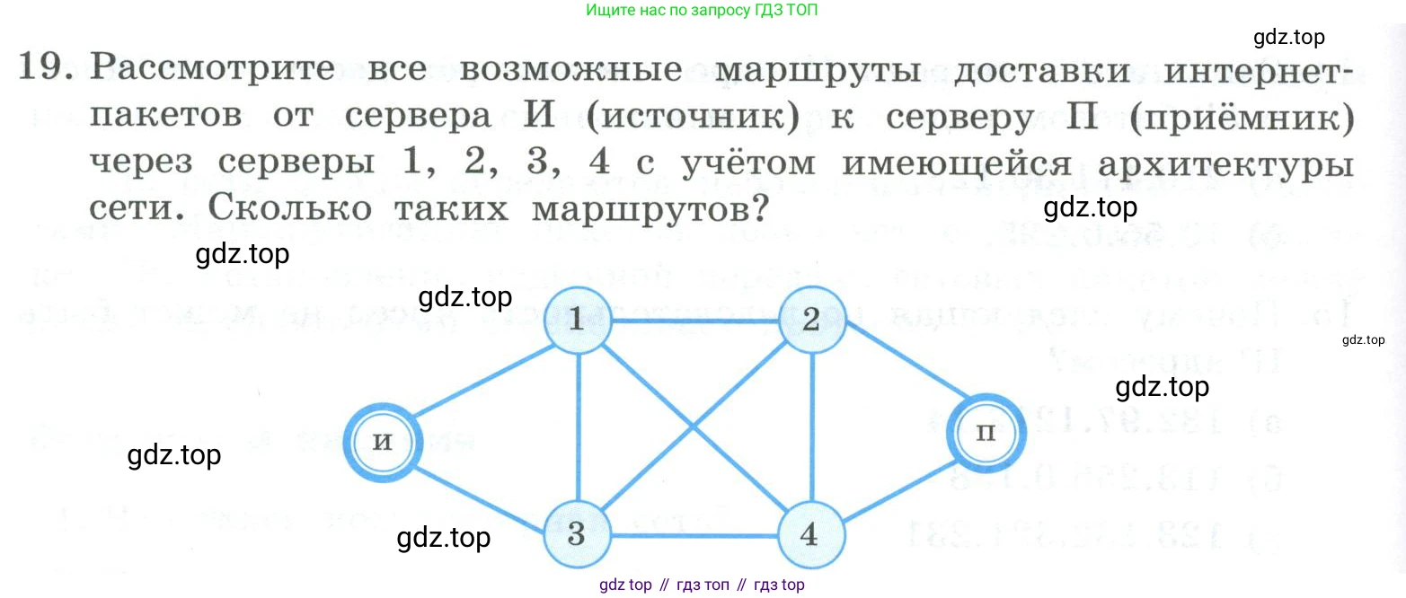 ГДЗ Информатика, 9 класс Учебник, авторы: Босова Людмила Леонидовна, Босова Анна Юрьевна, Аквилянов Никита Александрович, издательство Просвещение, Москва, 2024, страница 206, номер 19, Условие