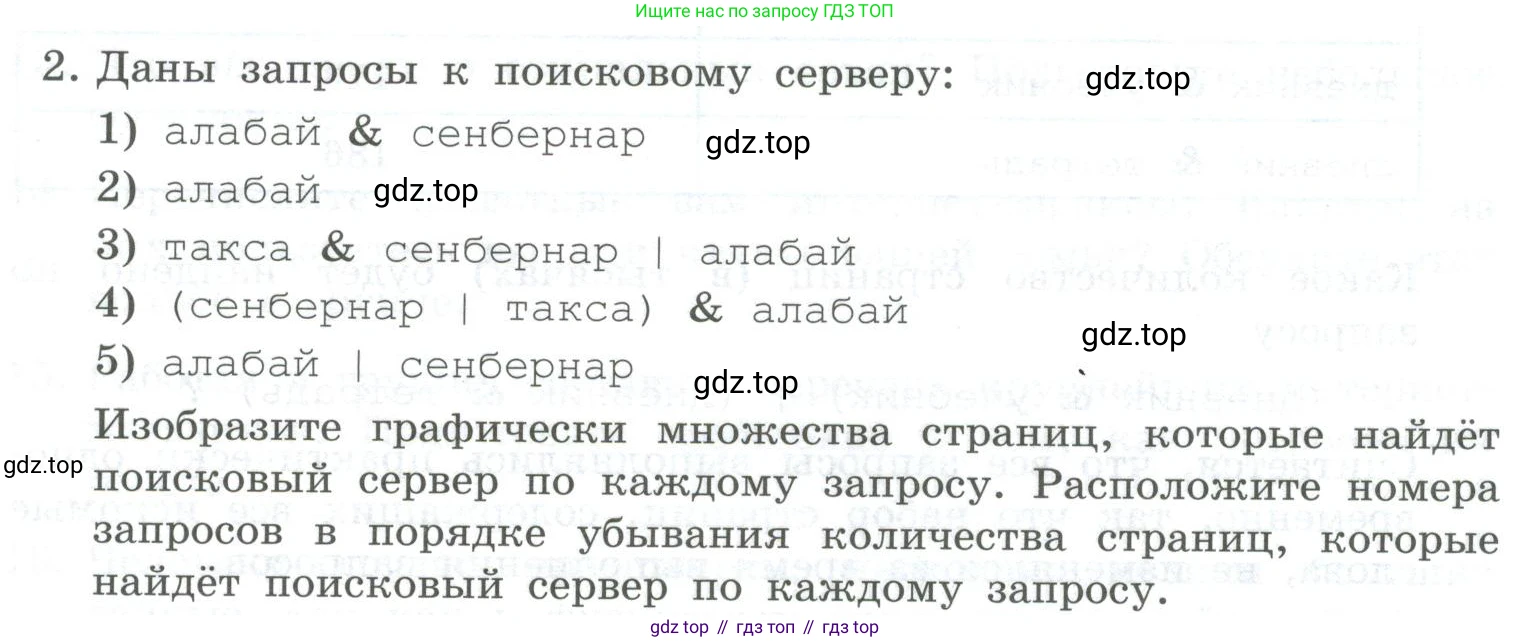 ГДЗ Информатика, 9 класс Учебник, авторы: Босова Людмила Леонидовна, Босова Анна Юрьевна, Аквилянов Никита Александрович, издательство Просвещение, Москва, 2024, страница 221, номер 2, Условие