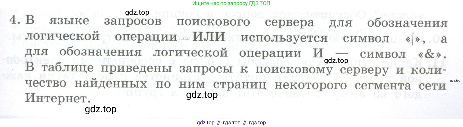 ГДЗ Информатика, 9 класс Учебник, авторы: Босова Людмила Леонидовна, Босова Анна Юрьевна, Аквилянов Никита Александрович, издательство Просвещение, Москва, 2024, страница 221, номер 4, Условие