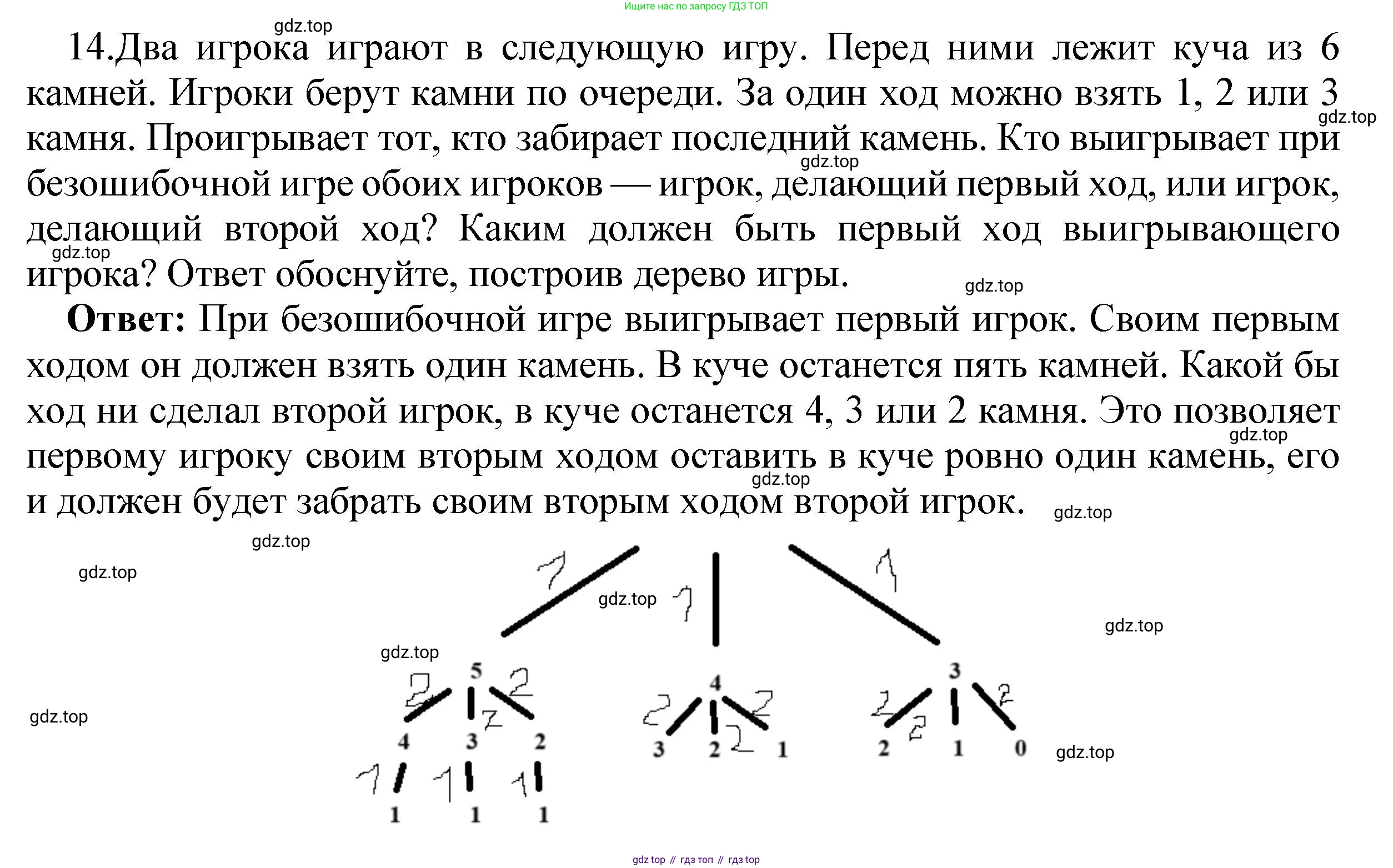 ГДЗ Информатика, 9 класс Учебник, авторы: Босова Людмила Леонидовна, Босова Анна Юрьевна, Аквилянов Никита Александрович, издательство Просвещение, Москва, 2024, страница 110, номер 14, Решение