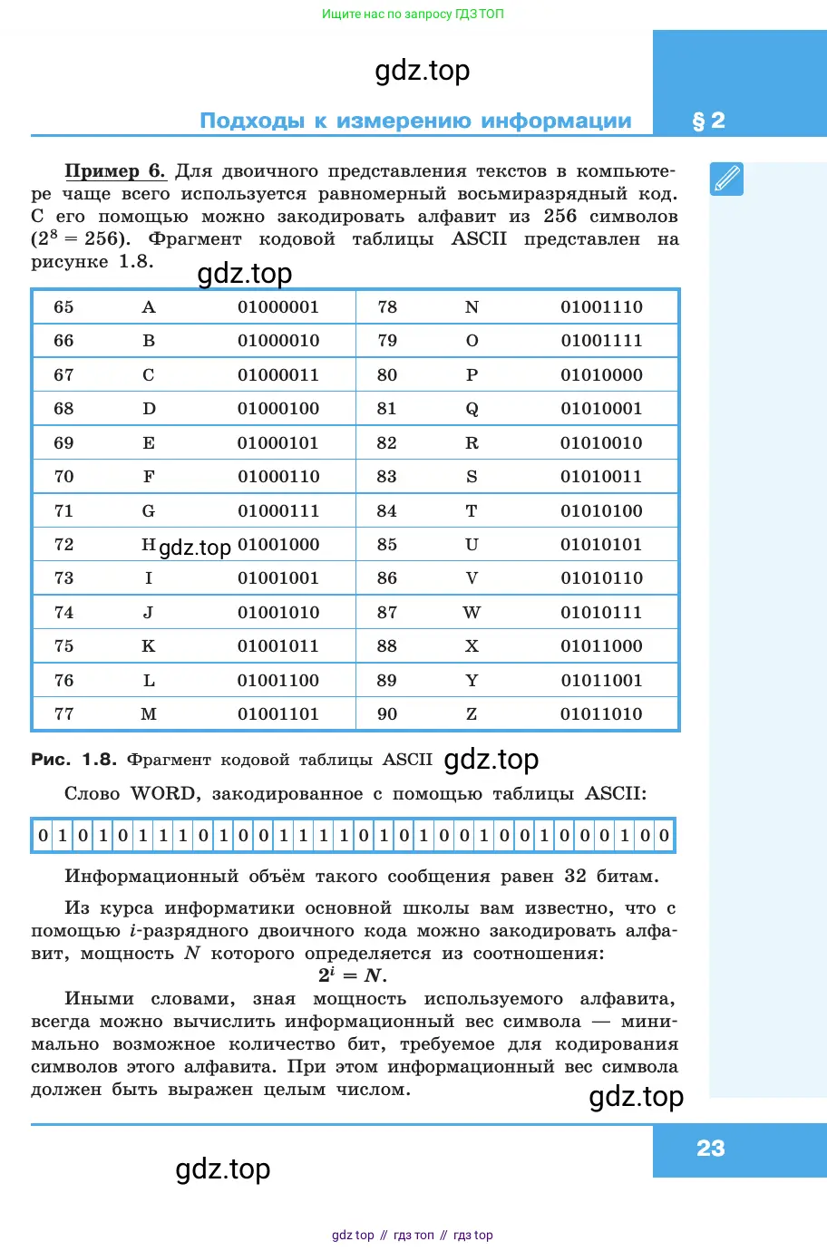 Информатика, 10 класс Учебник, авторы: Босова Людмила Леонидовна, Босова Анна Юрьевна, издательство Просвещение, Москва, 2021, страница 23