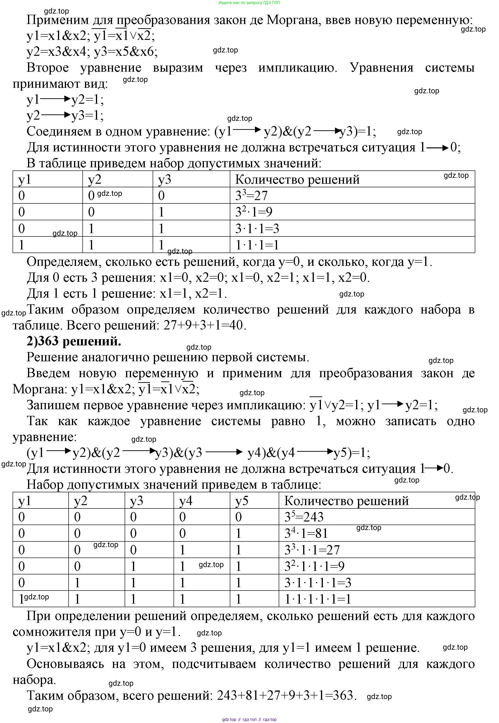 Информатика, 10 класс Учебник, авторы: Босова Людмила Леонидовна, Босова Анна Юрьевна, издательство Просвещение, Москва, 2021, страница 208, номер 11, Решение (продолжение 2)