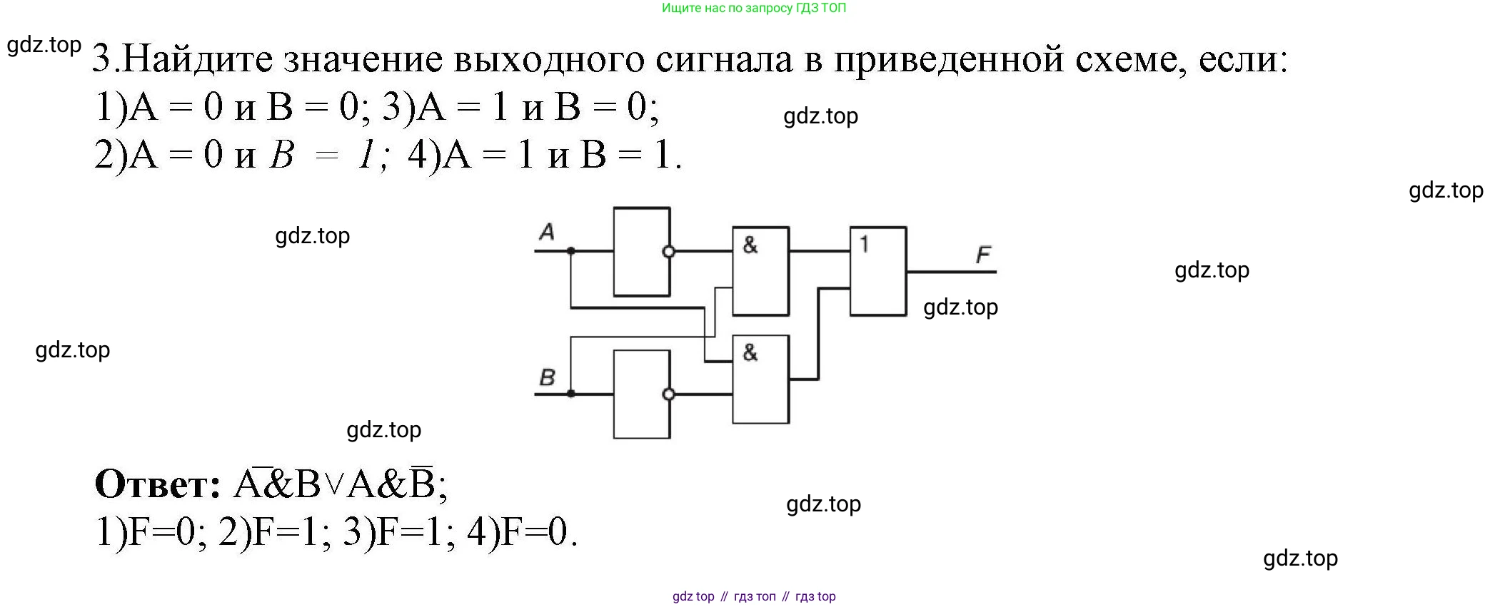 Информатика, 10 класс Учебник, авторы: Босова Людмила Леонидовна, Босова Анна Юрьевна, издательство Просвещение, Москва, 2021, страница 217, номер 3, Решение