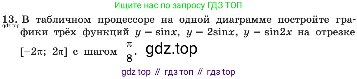 ГДЗ Информатика, 11 класс Учебник, авторы: Босова Людмила Леонидовна, Босова Анна Юрьевна, издательство Просвещение, Москва, 2020, страница 61, номер 13, Условие