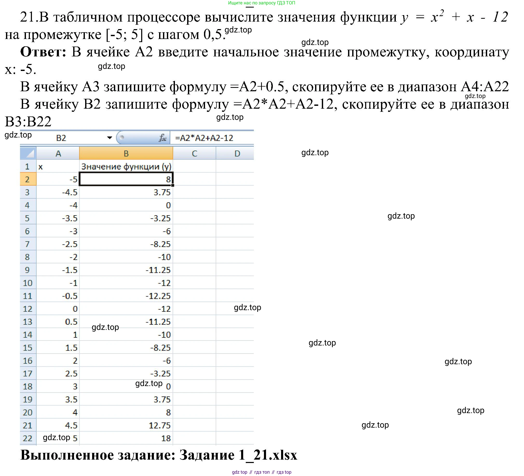 ГДЗ Информатика, 11 класс Учебник, авторы: Босова Людмила Леонидовна, Босова Анна Юрьевна, издательство Просвещение, Москва, 2020, страница 21, номер 21, Решение