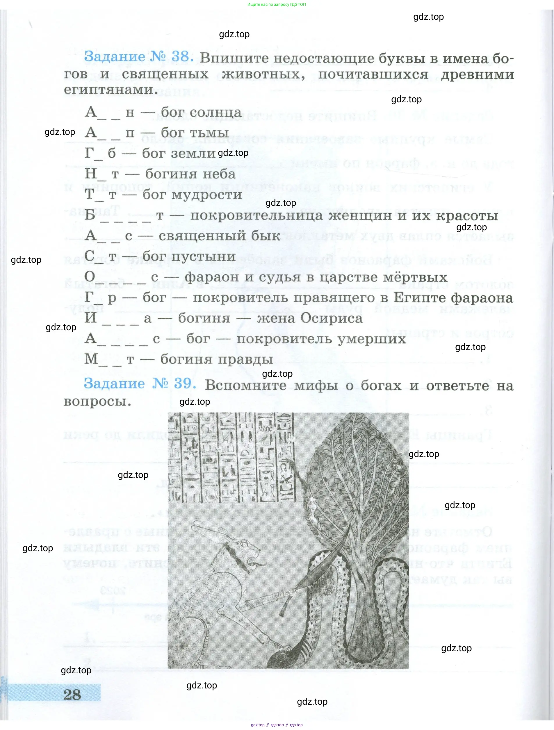 Всеобщая история, 5 класс рабочая тетрадь, автор: Годер Георгий Израилевич, издательство Просвещение, Москва, 2023, Часть 1, страница 28