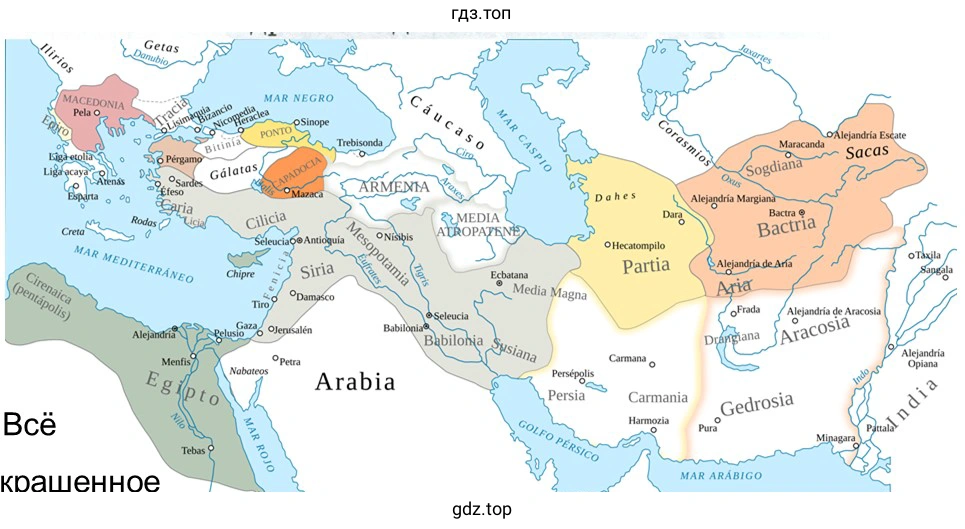 Контурная карта 