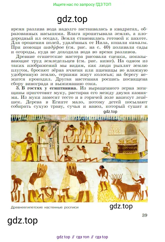 Всеобщая история, 5 класс Учебник, авторы: Вигасин Алексей Алексеевич, Годер Георгий Израилевич, Свенцицкая Ирина Сергеевна, издательство Просвещение, Москва, 2023, страница 39