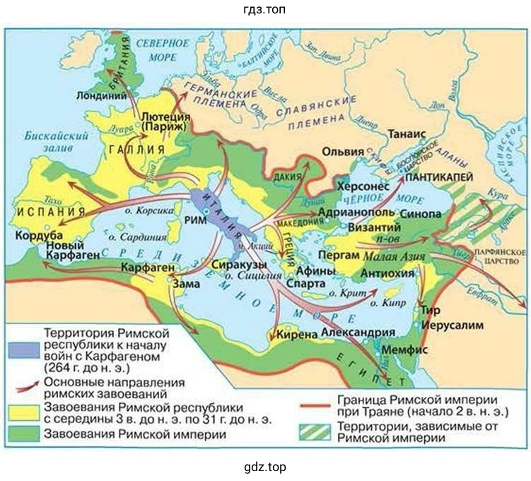 Рост Римского государства