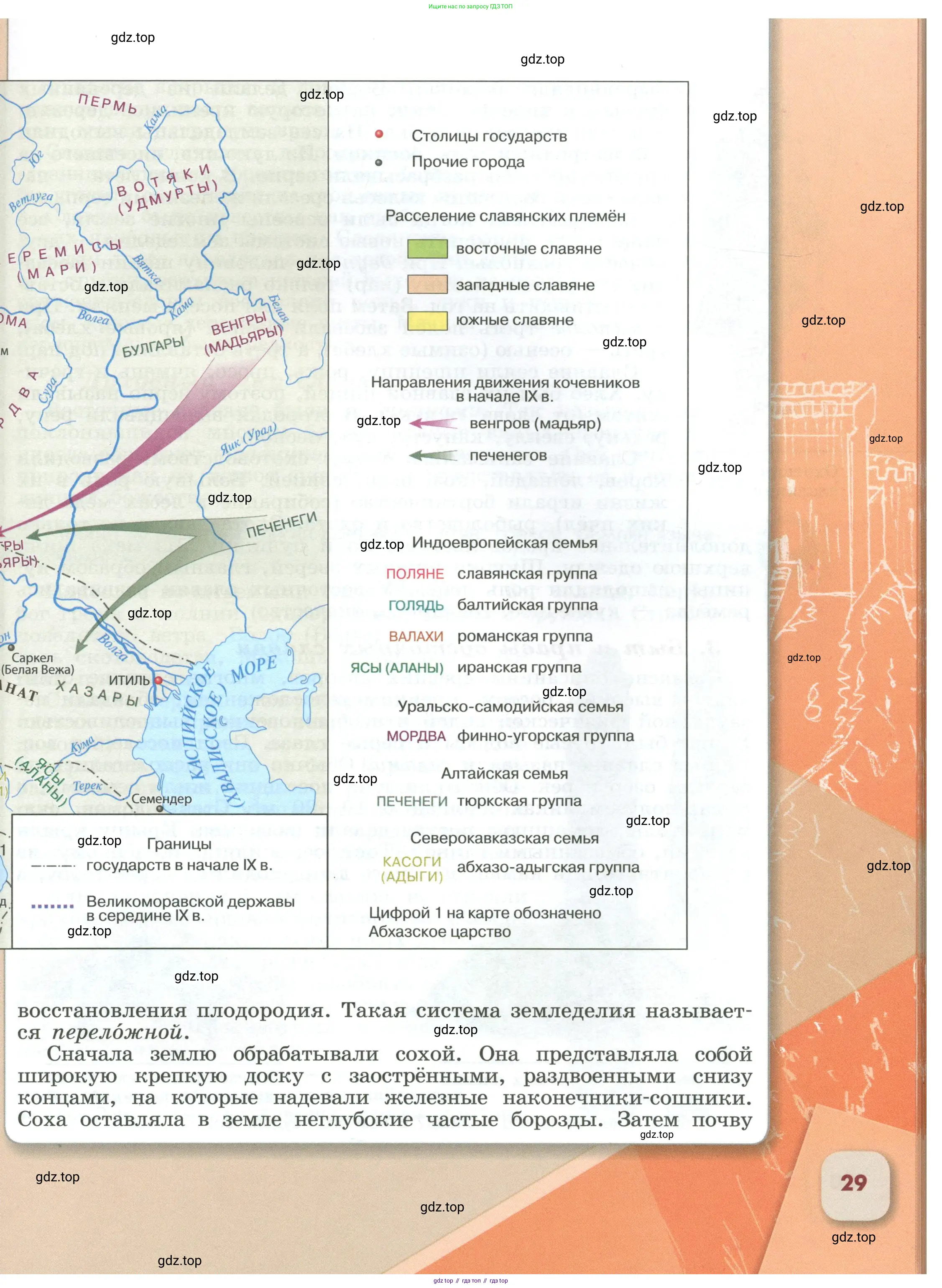 История России, 6 класс Учебник, авторы: Арсентьев Николай Михайлович, Данилов Александр Анатольевич, Стефанович Пётр Сергеевич, Токарева Александра Яковлевна, Торкунов Анатолий Васильевич, Дмитриев Андрей Петрович, издательство Просвещение, Москва, 2023, белого цвета, Часть 2, страница 29