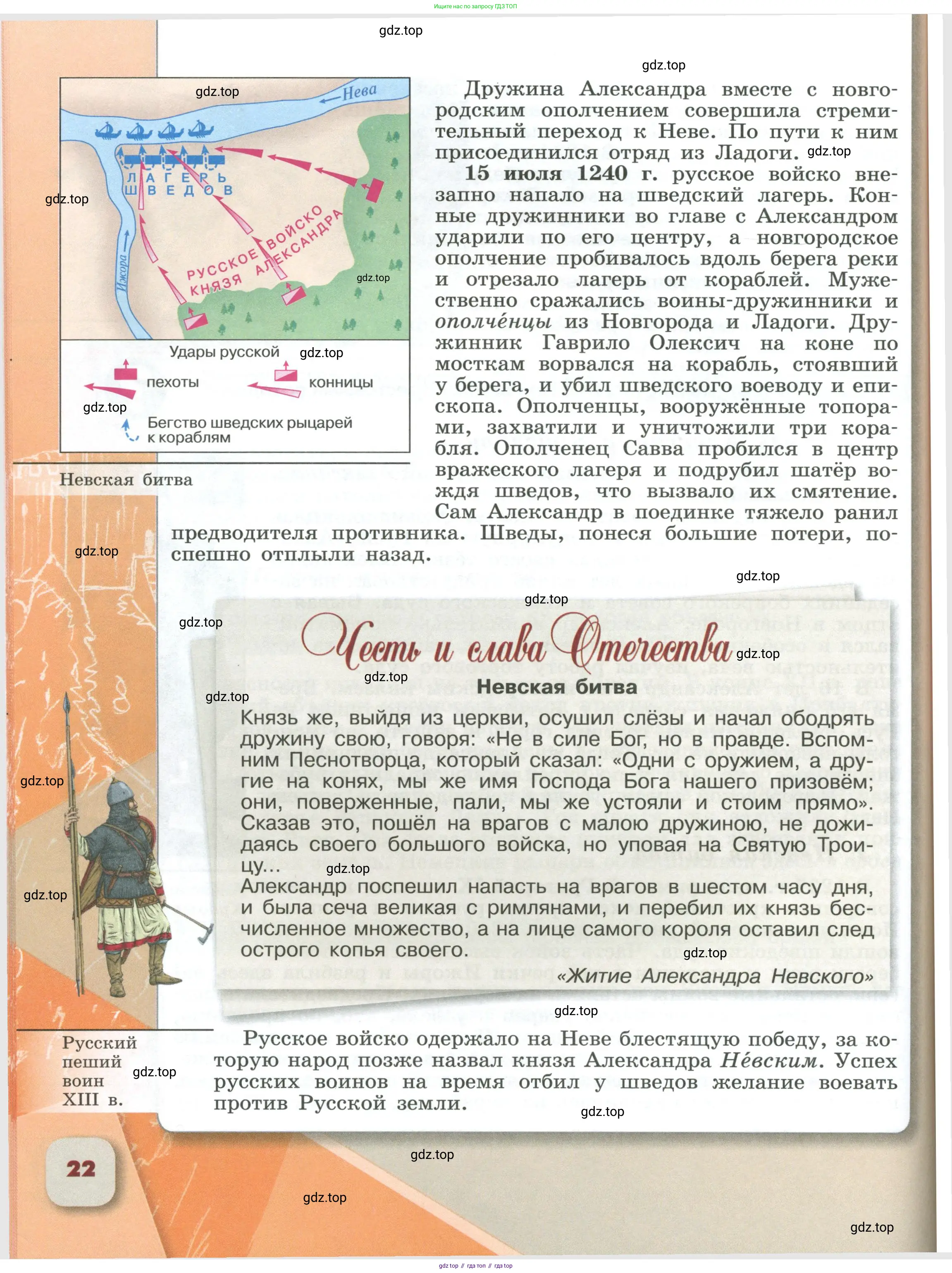 История России, 6 класс Учебник, авторы: Арсентьев Николай Михайлович, Данилов Александр Анатольевич, Стефанович Пётр Сергеевич, Токарева Александра Яковлевна, Торкунов Анатолий Васильевич, Дмитриев Андрей Петрович, издательство Просвещение, Москва, 2023, белого цвета, Часть 1, страница 22