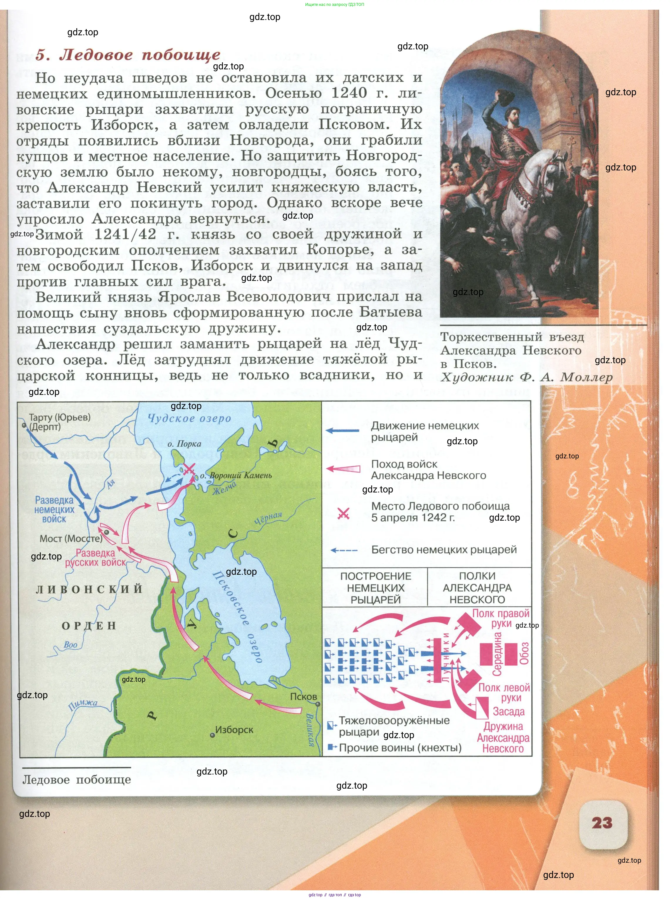 История России, 6 класс Учебник, авторы: Арсентьев Николай Михайлович, Данилов Александр Анатольевич, Стефанович Пётр Сергеевич, Токарева Александра Яковлевна, Торкунов Анатолий Васильевич, Дмитриев Андрей Петрович, издательство Просвещение, Москва, 2023, белого цвета, Часть 1, страница 23