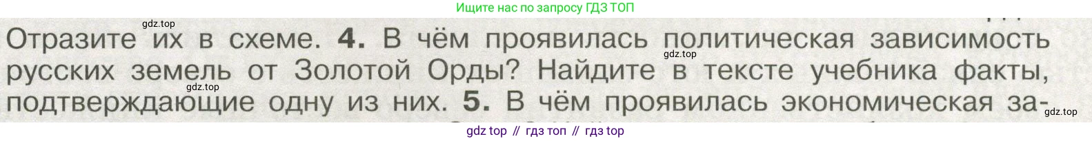 История России, 6 класс Учебник, авторы: Арсентьев Николай Михайлович, Данилов Александр Анатольевич, Стефанович Пётр Сергеевич, Токарева Александра Яковлевна, Торкунов Анатолий Васильевич, Дмитриев Андрей Петрович, издательство Просвещение, Москва, 2023, белого цвета, Часть 2, страница 66, номер 4, Условие