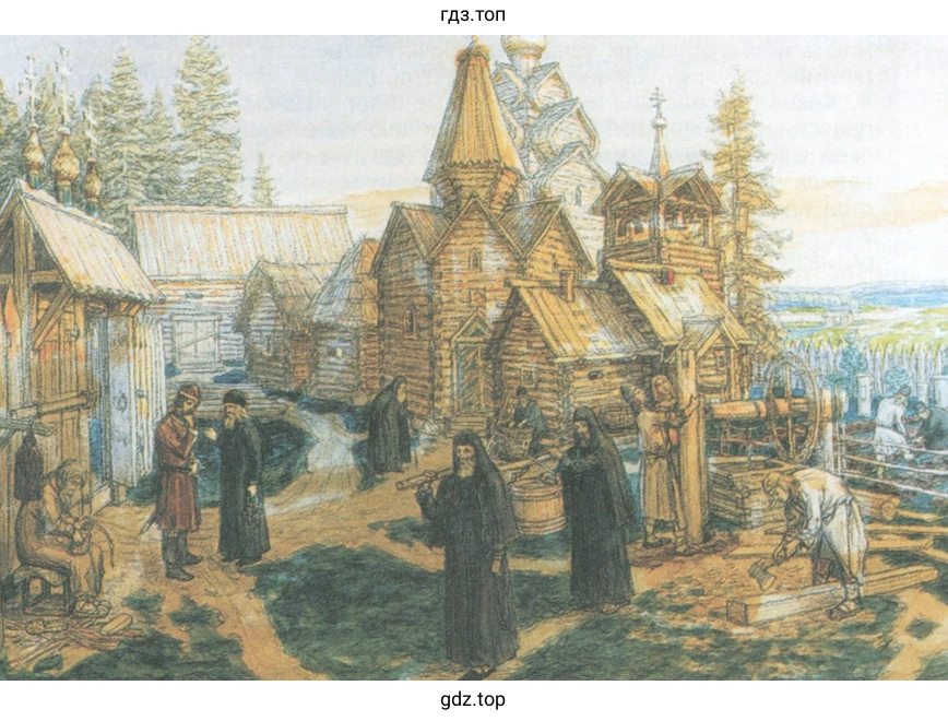 Троице-Сергиева лавра, худ. А. Васнецов