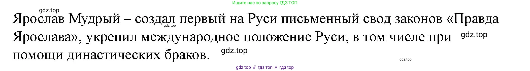 История России, 6 класс Учебник, авторы: Арсентьев Николай Михайлович, Данилов Александр Анатольевич, Стефанович Пётр Сергеевич, Токарева Александра Яковлевна, Торкунов Анатолий Васильевич, Дмитриев Андрей Петрович, издательство Просвещение, Москва, 2023, белого цвета, Часть 1, страница 98, номер 3, Решение 2 (продолжение 2)