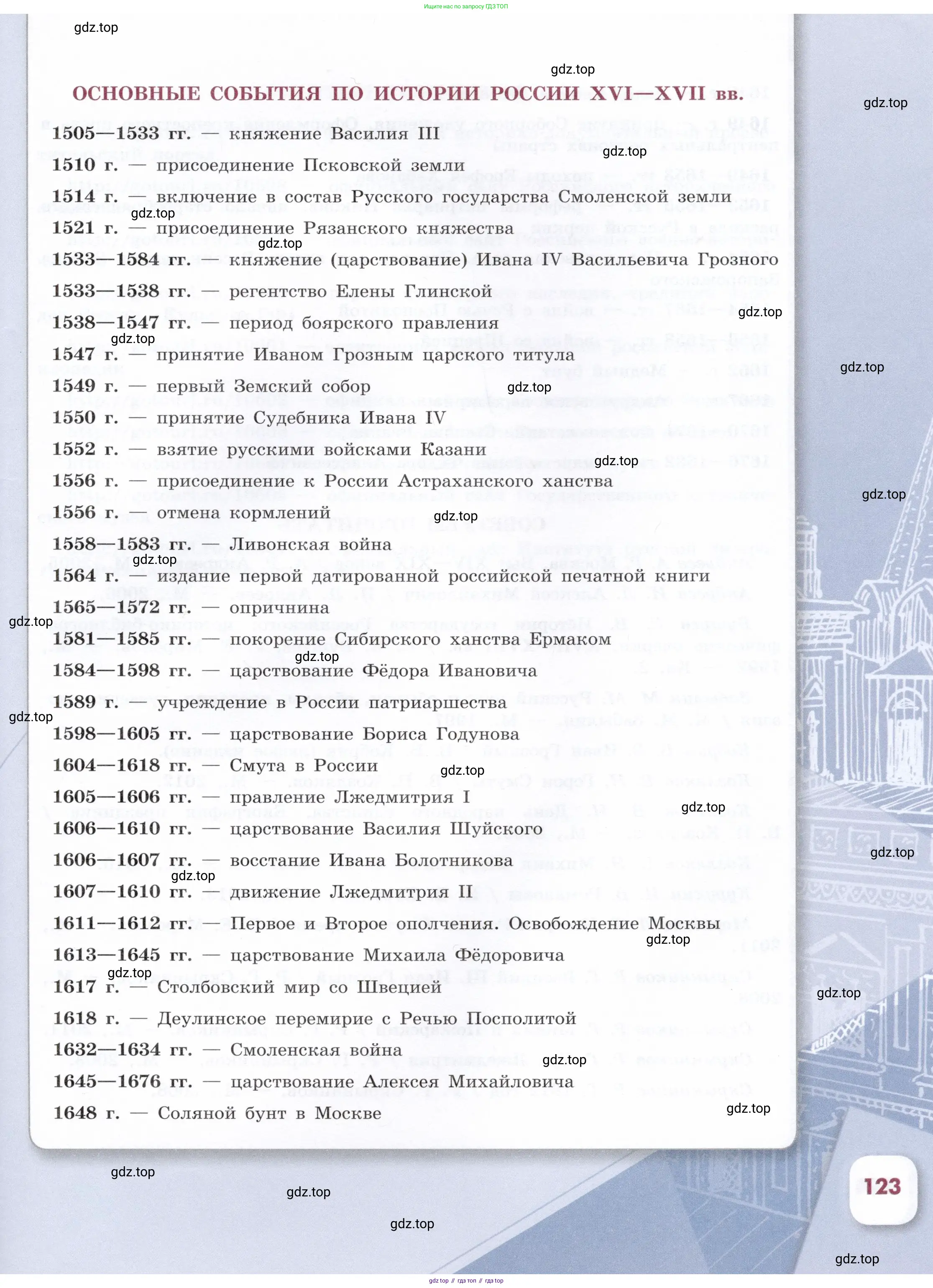 История России, 7 класс Учебник, автор: Арсентьев Николай Михайлович, издательство Просвещение, Москва, 2023, белого цвета, Часть 2, страница 123