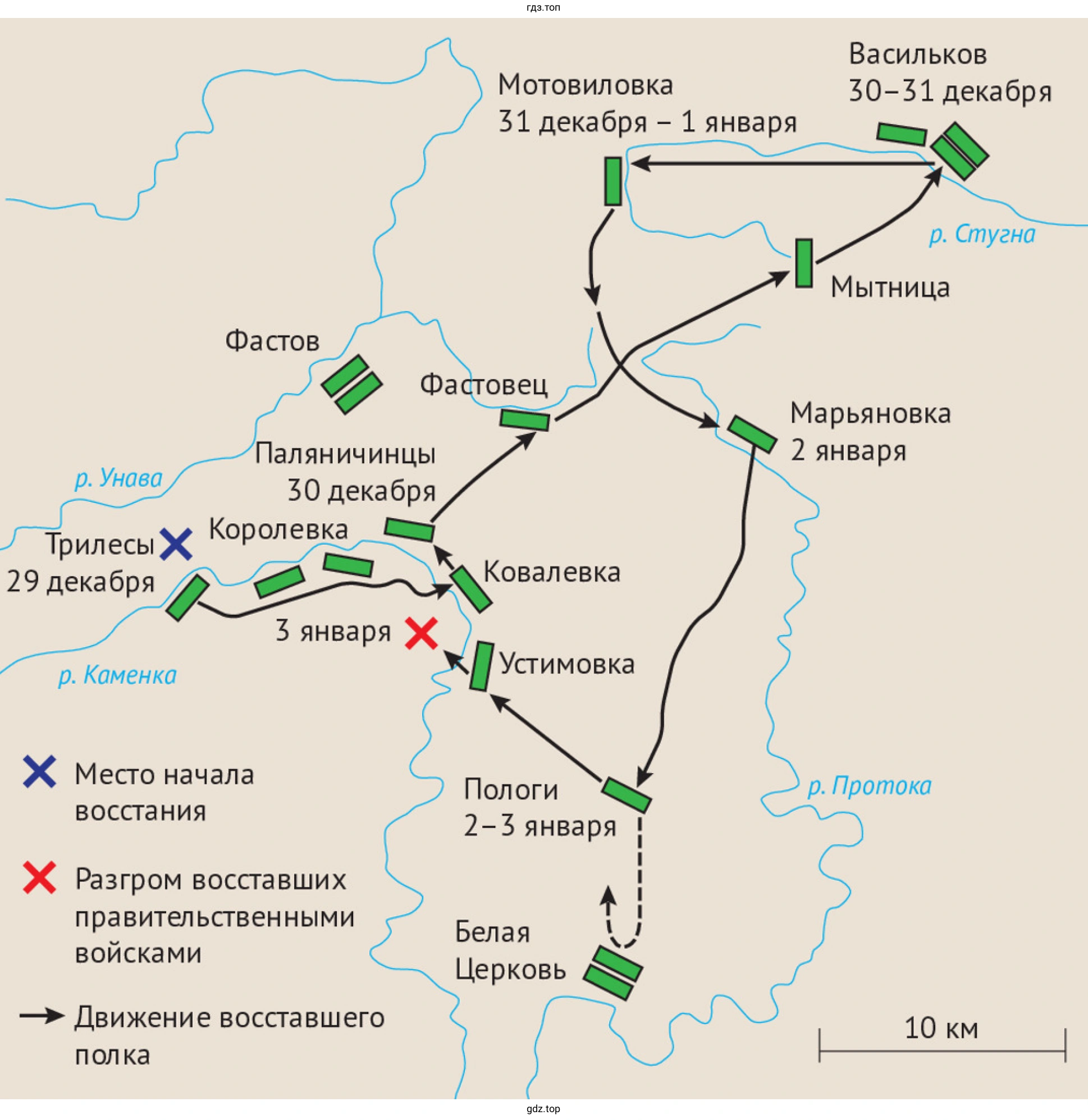 Восстание Черниговского полка