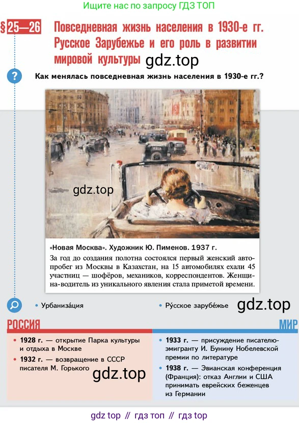 ГДЗ История России, 10 класс Учебник, авторы: Мединский Владимир Ростиславович, Торкунов Анатолий Васильевич, издательство Просвещение, Москва, 2023, страница 263, Условие