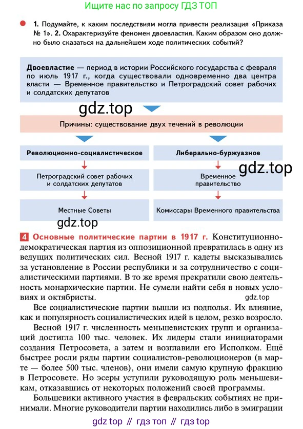 ГДЗ История России, 10 класс Учебник, авторы: Мединский Владимир Ростиславович, Торкунов Анатолий Васильевич, издательство Просвещение, Москва, 2023, страница 42, Условие