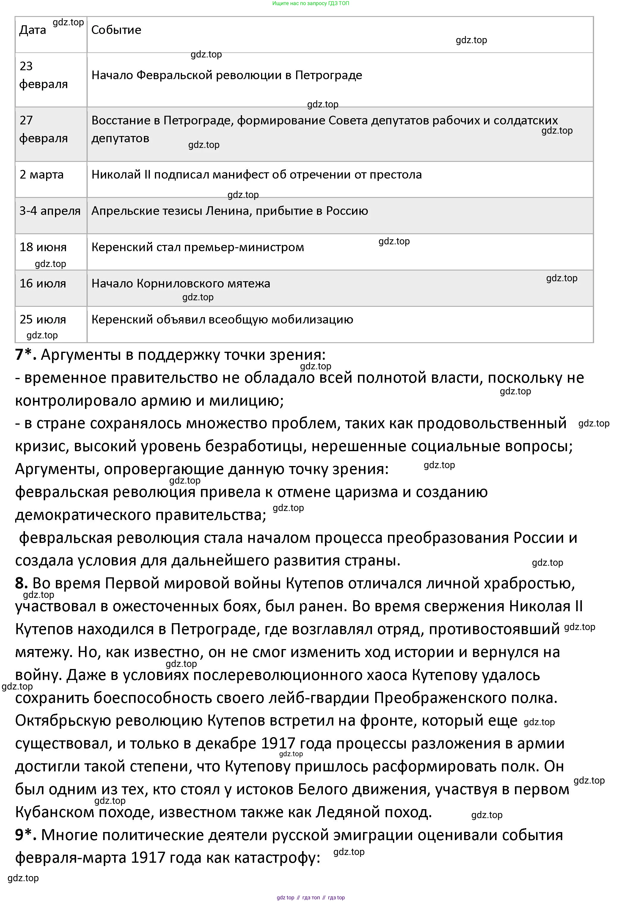 ГДЗ История России, 10 класс Учебник, авторы: Мединский Владимир Ростиславович, Торкунов Анатолий Васильевич, издательство Просвещение, Москва, 2023, страница 47, Решение (продолжение 2)