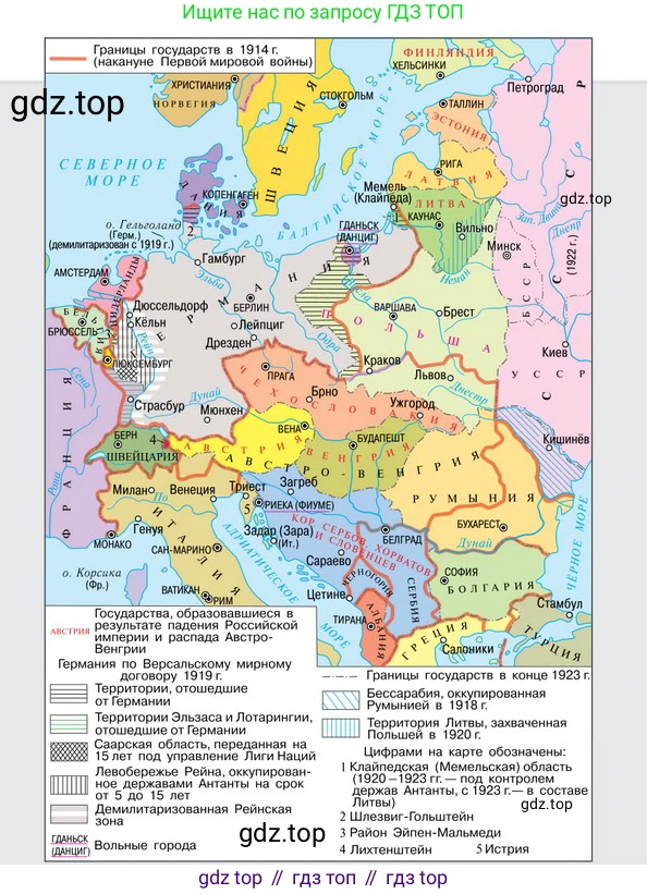 ГДЗ Всеобщая история, 10 класс Учебник, авторы: Мединский Владимир Ростиславович, Чубарьян Александр Оганович, издательство Просвещение, Москва, 2023, страница 61, Условие