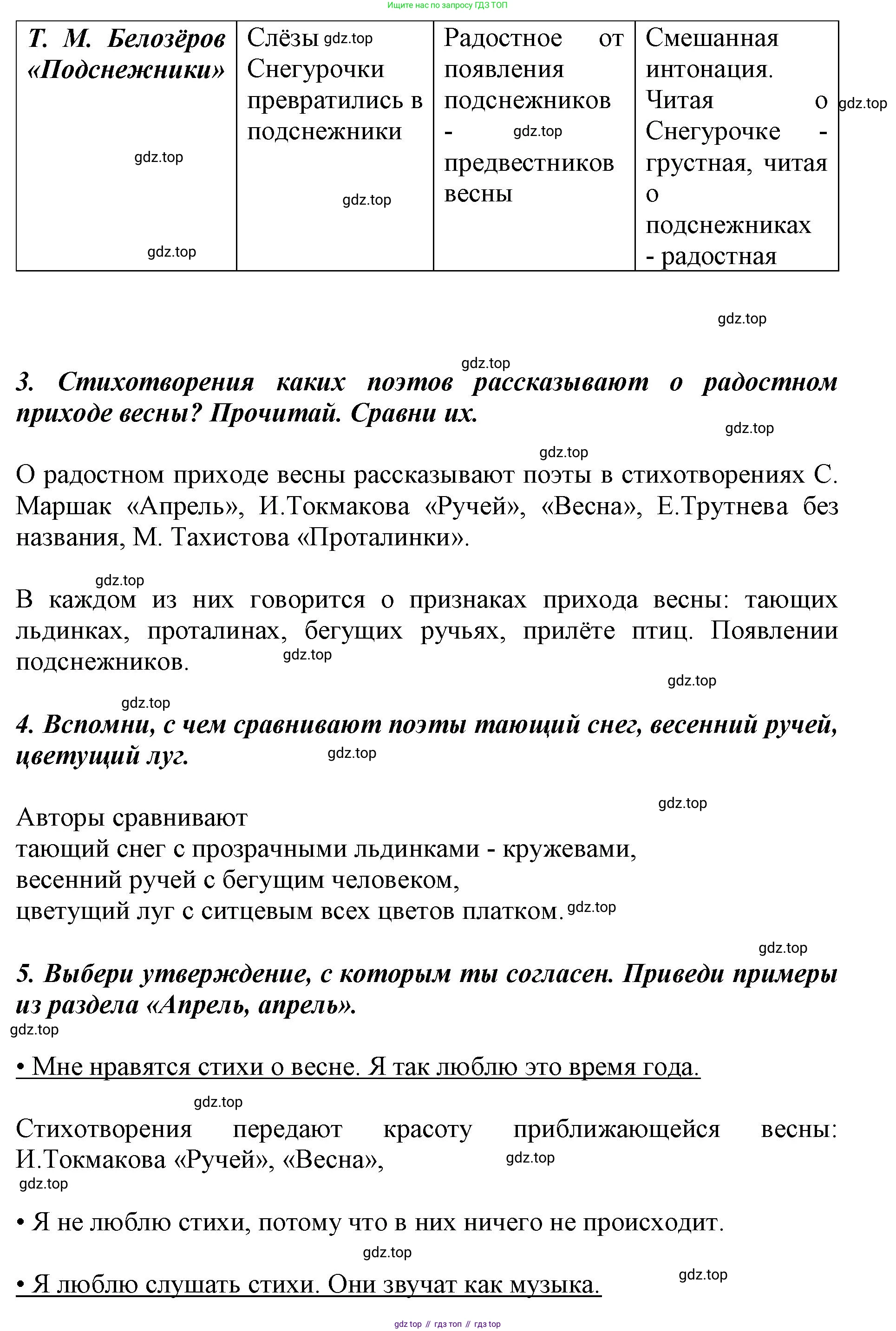 ГДЗ Литературное чтение, 1 класс Учебник, авторы: Климанова Людмила Федоровна, Горецкий Всеслав Гаврилович, Голованова Мария Владимировна, Виноградская Людмила Андреевна, Бойкина Марина Викторовна, издательство Просвещение, Москва, 2023, белого цвета, Часть 1, страница 73, Решение (продолжение 3)