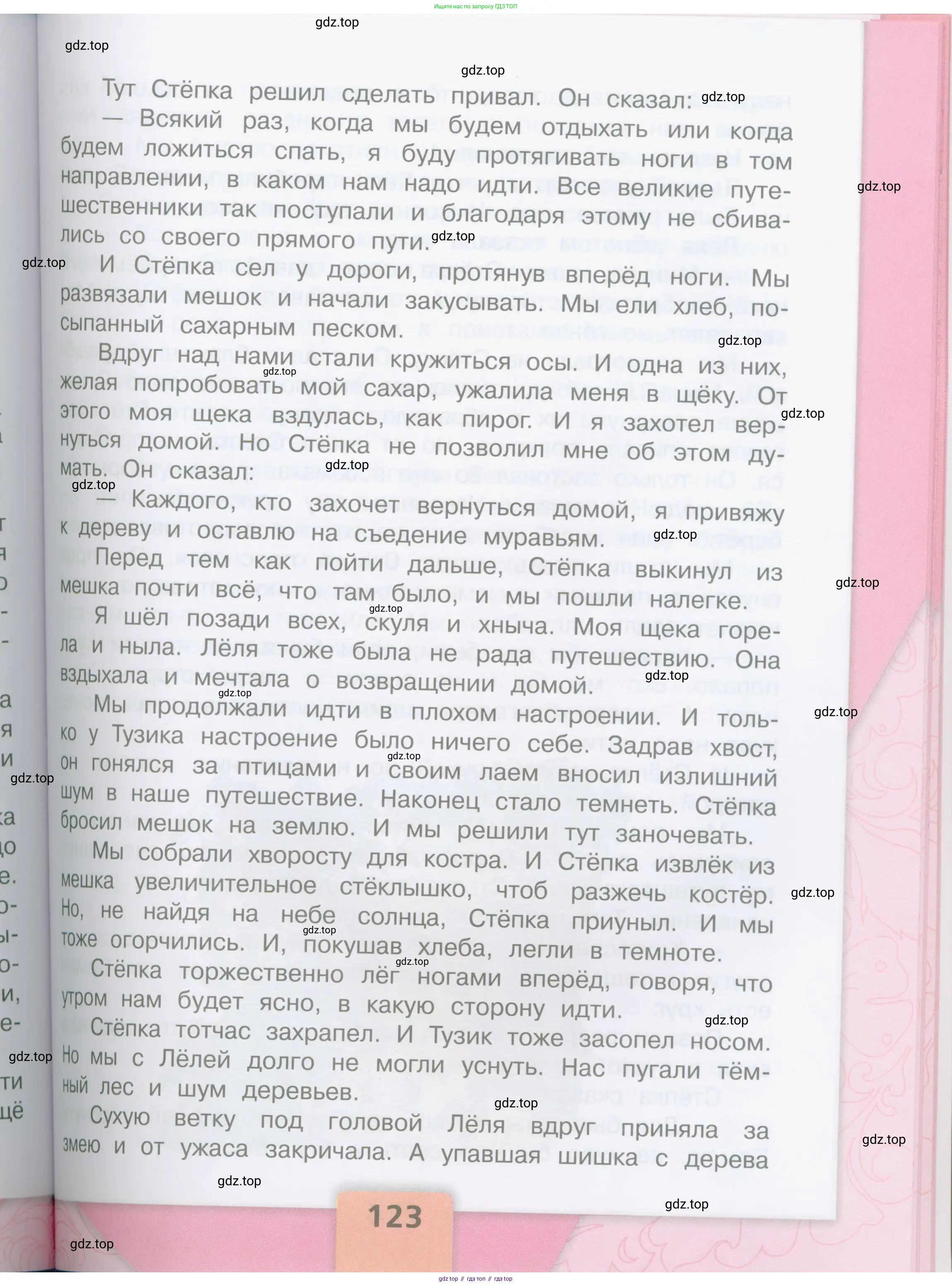 ГДЗ Литературное чтение, 3 класс Учебник, авторы: Климанова Людмила Федоровна, Горецкий Всеслав Гаврилович, Голованова Мария Владимировна, Виноградская Людмила Андреевна, Бойкина Марина Викторовна, издательство Просвещение, Москва, 2023, белого цвета, Часть 1, страница 123