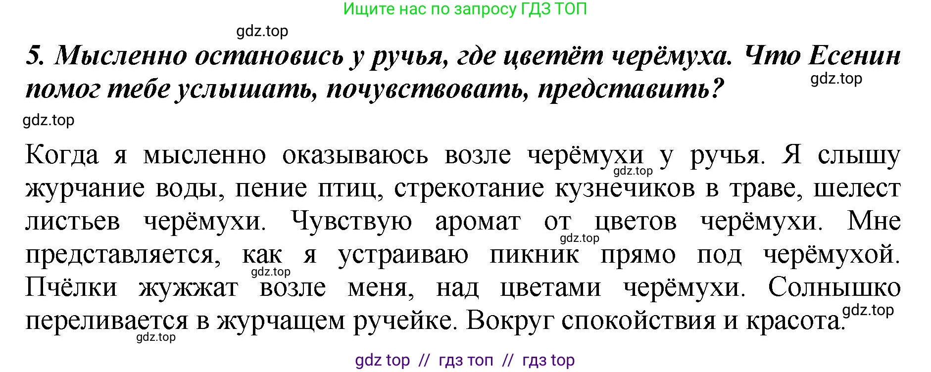 Литературное чтение, 3 класс Учебник, авторы: Климанова Людмила Федоровна, Горецкий Всеслав Гаврилович, Голованова Мария Владимировна, Виноградская Людмила Андреевна, Бойкина Марина Викторовна, издательство Просвещение, Москва, 2023, белого цвета, Часть 2, страница 51, номер 5, Решение